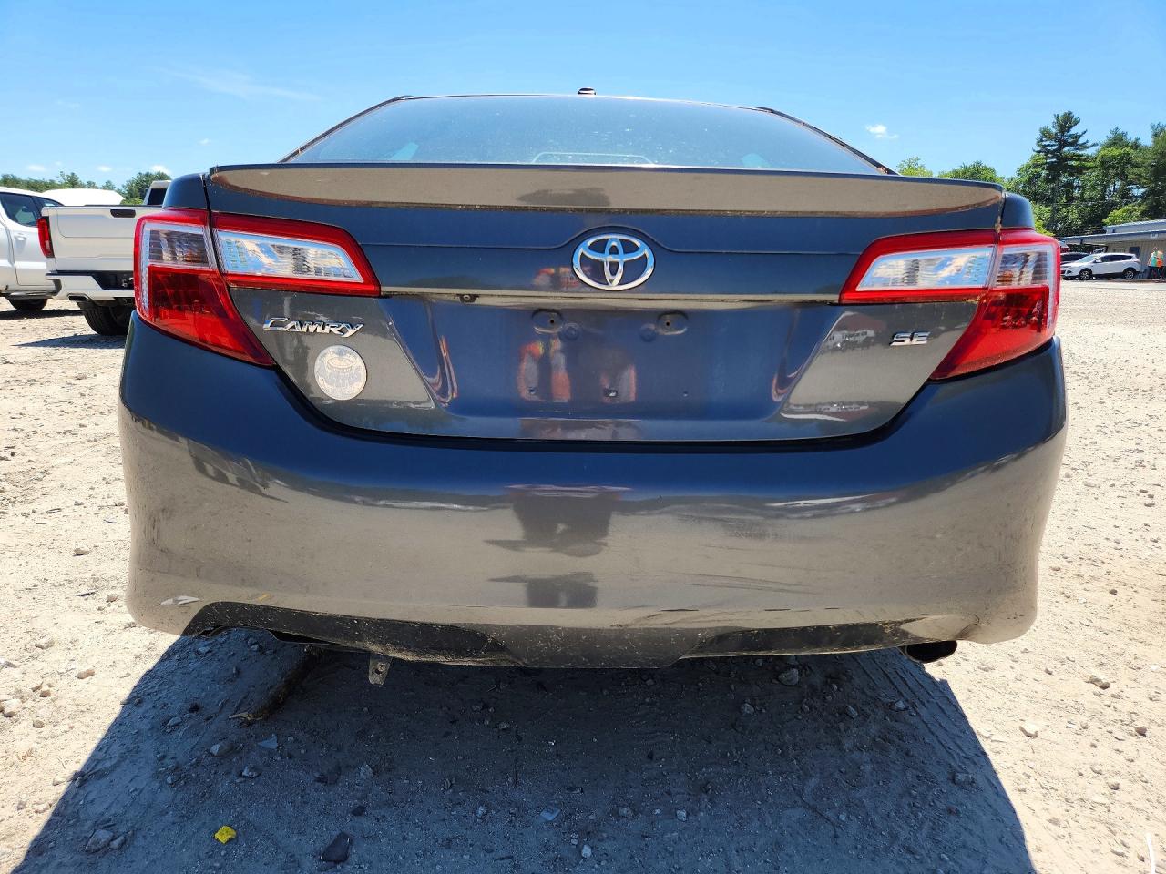 2014 Toyota Camry Se Gray vin: 4T1BF1FK1EU851287