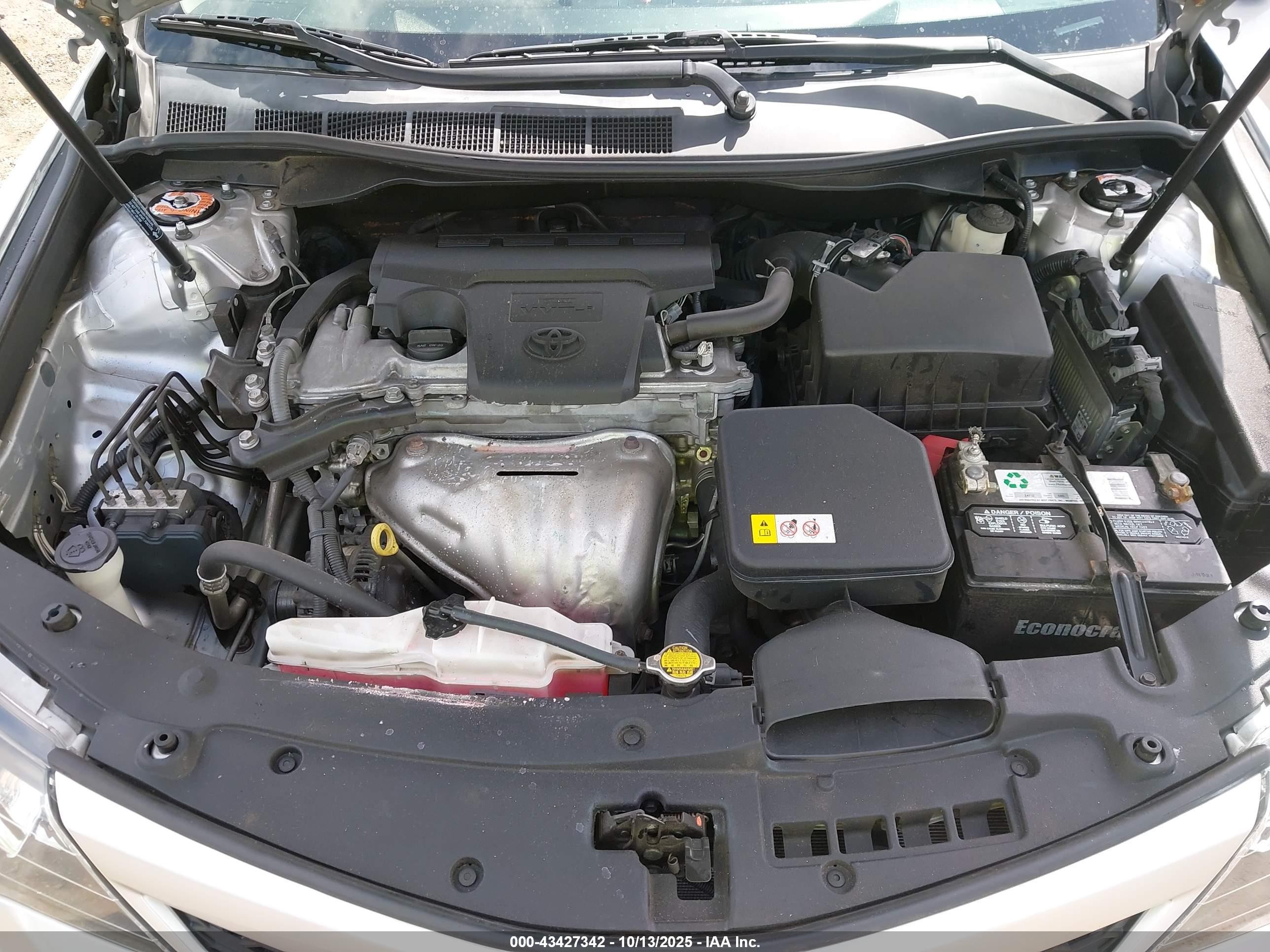 2014 Toyota Camry Se Silver vin: 4T1BF1FK1EU857123