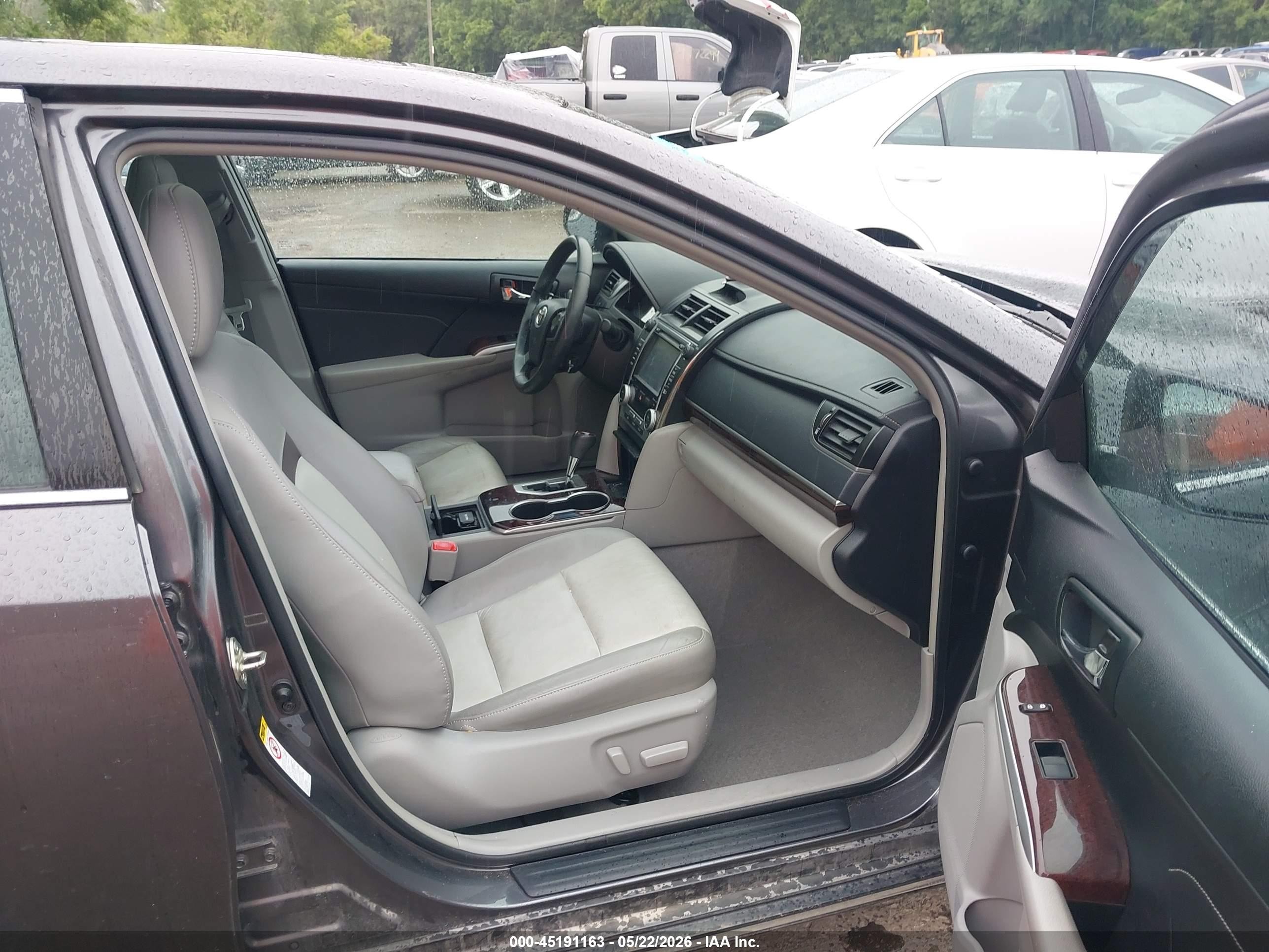 2014 Toyota Camry Xle Gray vin: 4T1BF1FK1EU862810