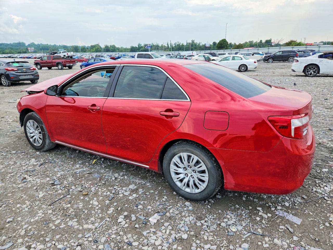 2014 Toyota Camry Le Red vin: 4T1BF1FK1EU864069