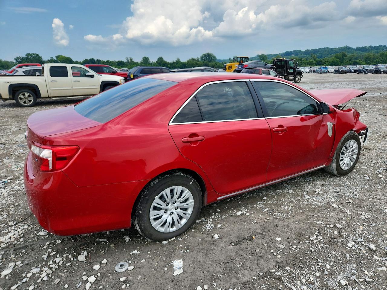 2014 Toyota Camry Le Red vin: 4T1BF1FK1EU864069