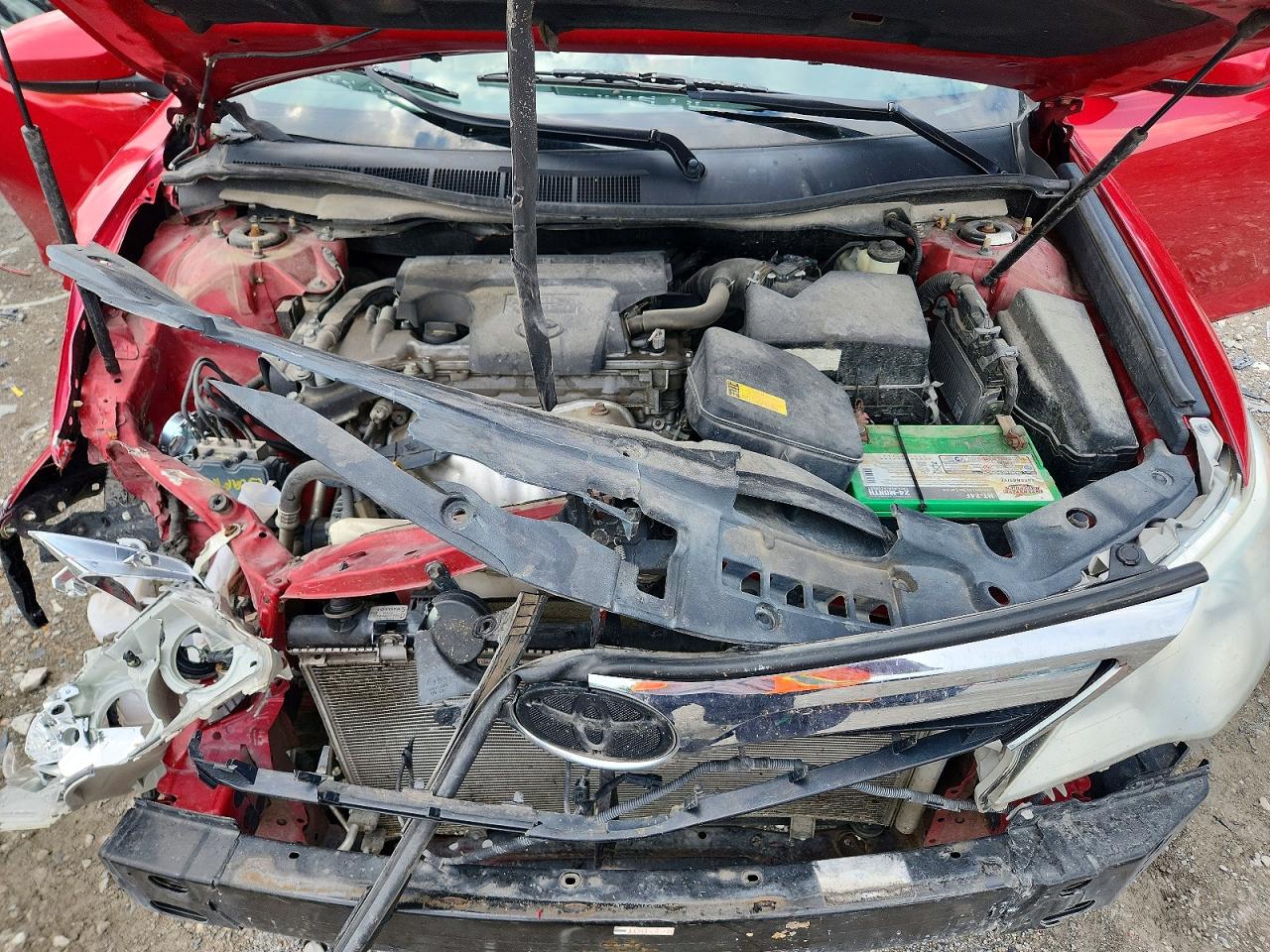 2014 Toyota Camry Le Red vin: 4T1BF1FK1EU864069