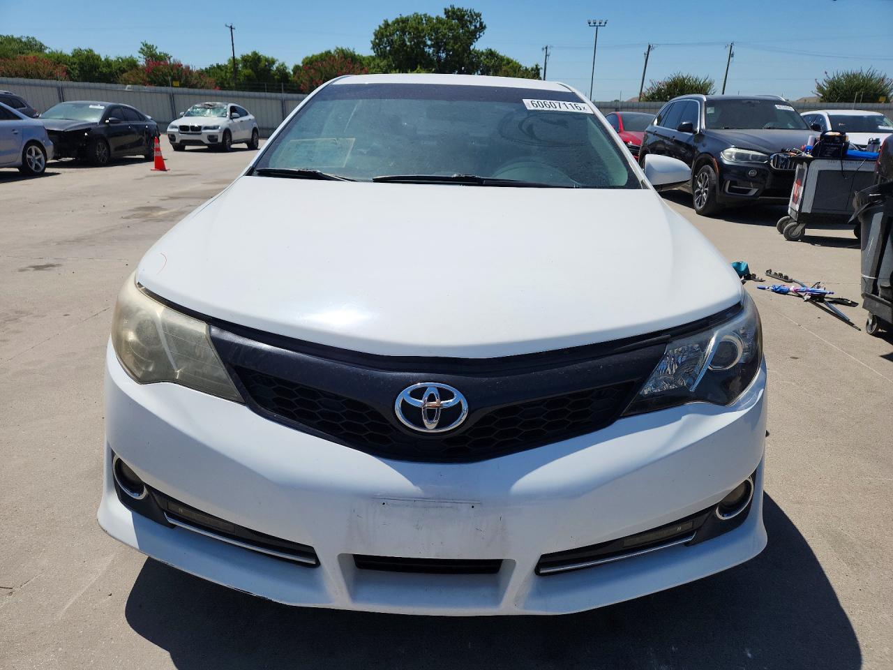 2014 Toyota Camry Se White vin: 4T1BF1FK1EU864606