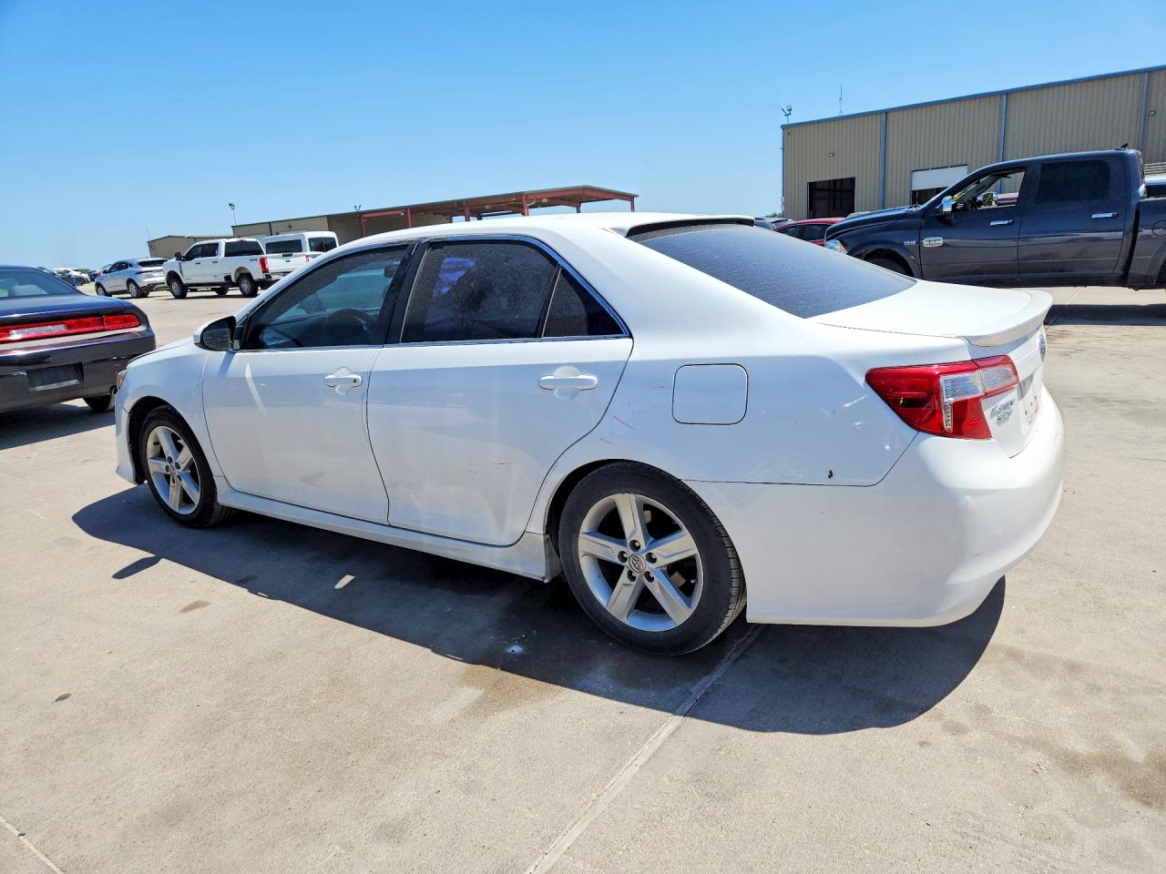 2014 Toyota Camry Se White vin: 4T1BF1FK1EU864606