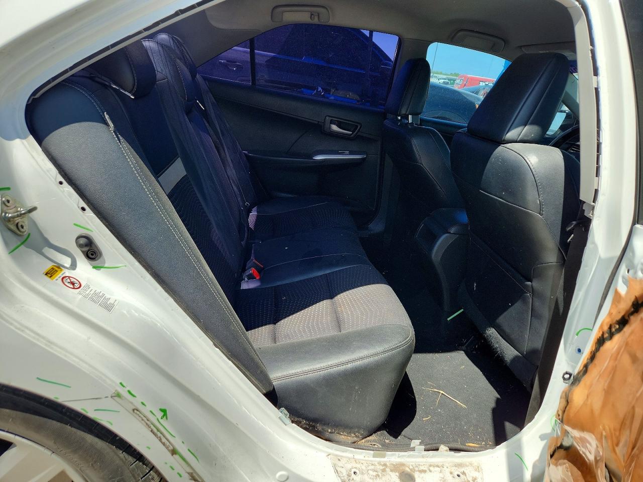 2014 Toyota Camry Se White vin: 4T1BF1FK1EU864606