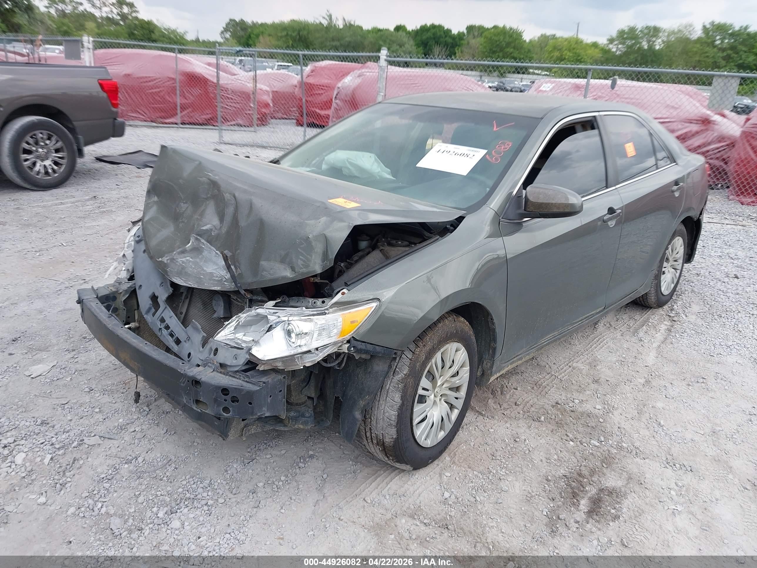 2014 Toyota Camry L Green vin: 4T1BF1FK1EU871068