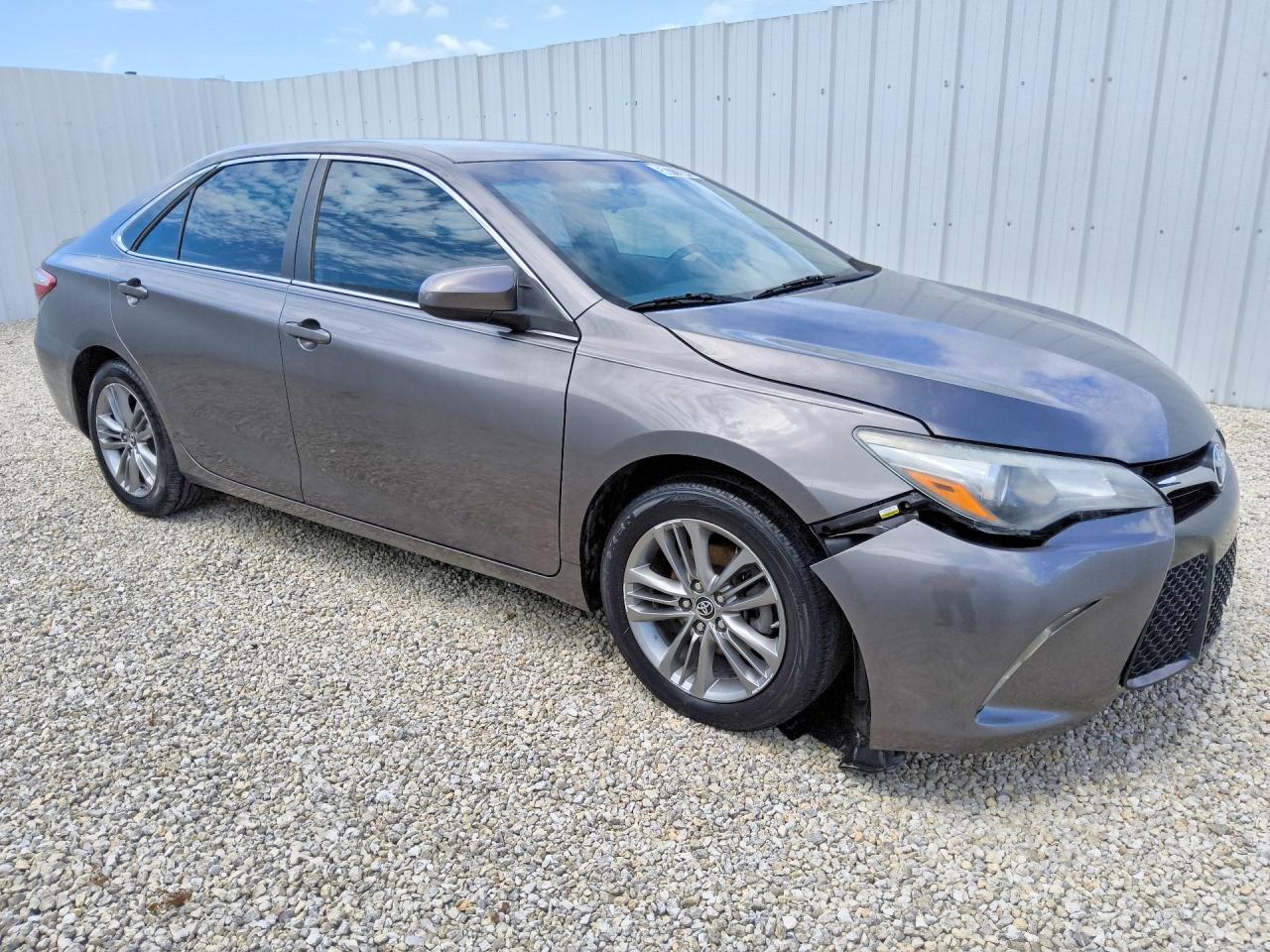 2015 Toyota Camry Se Gray vin: 4T1BF1FK1FU012337