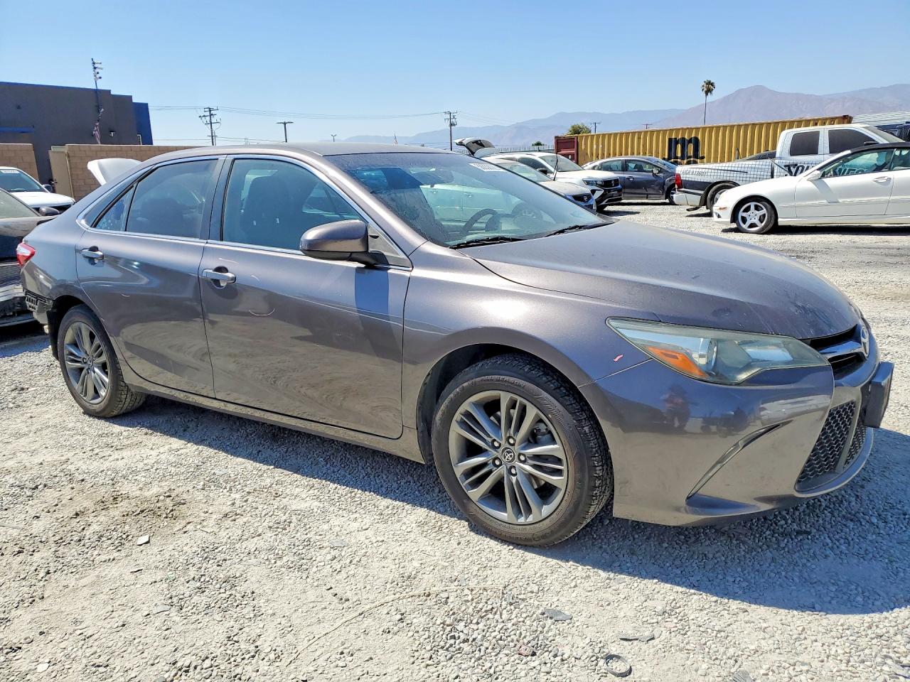 2015 Toyota Camry Se Charcoal vin: 4T1BF1FK1FU021801
