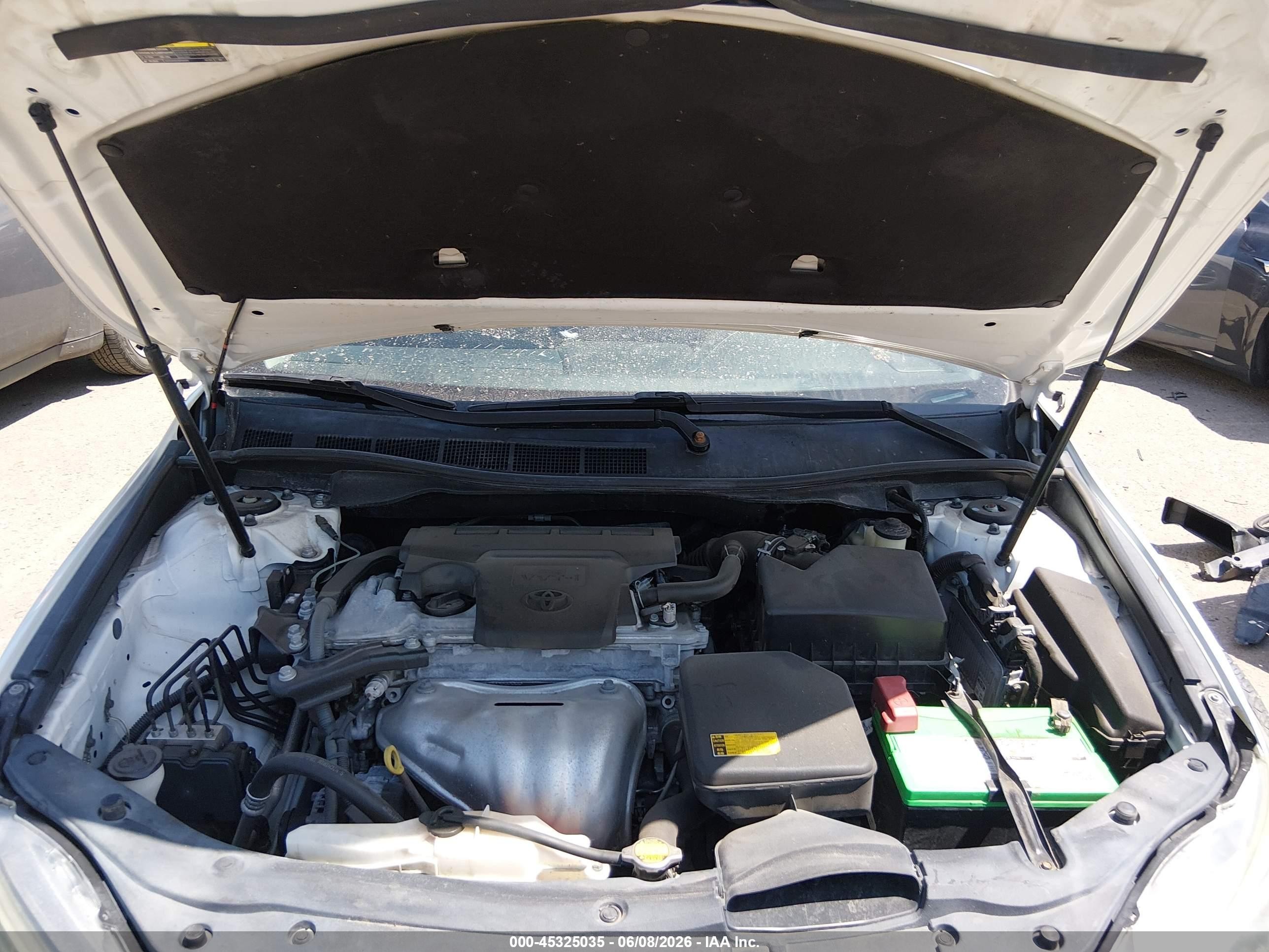 2015 Toyota Camry Se White vin: 4T1BF1FK1FU044110