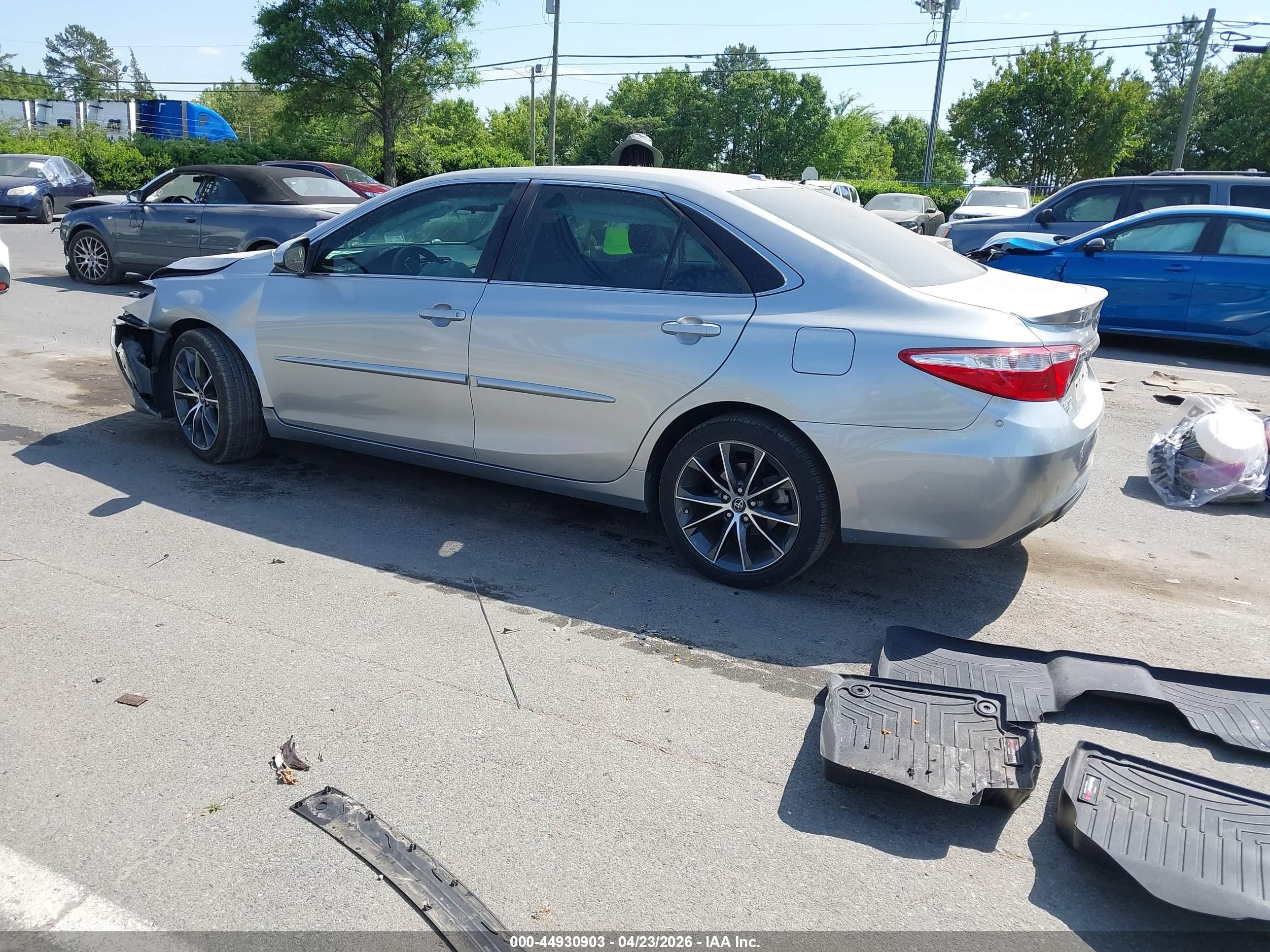 2015 Toyota Camry Xse Silver vin: 4T1BF1FK1FU047976