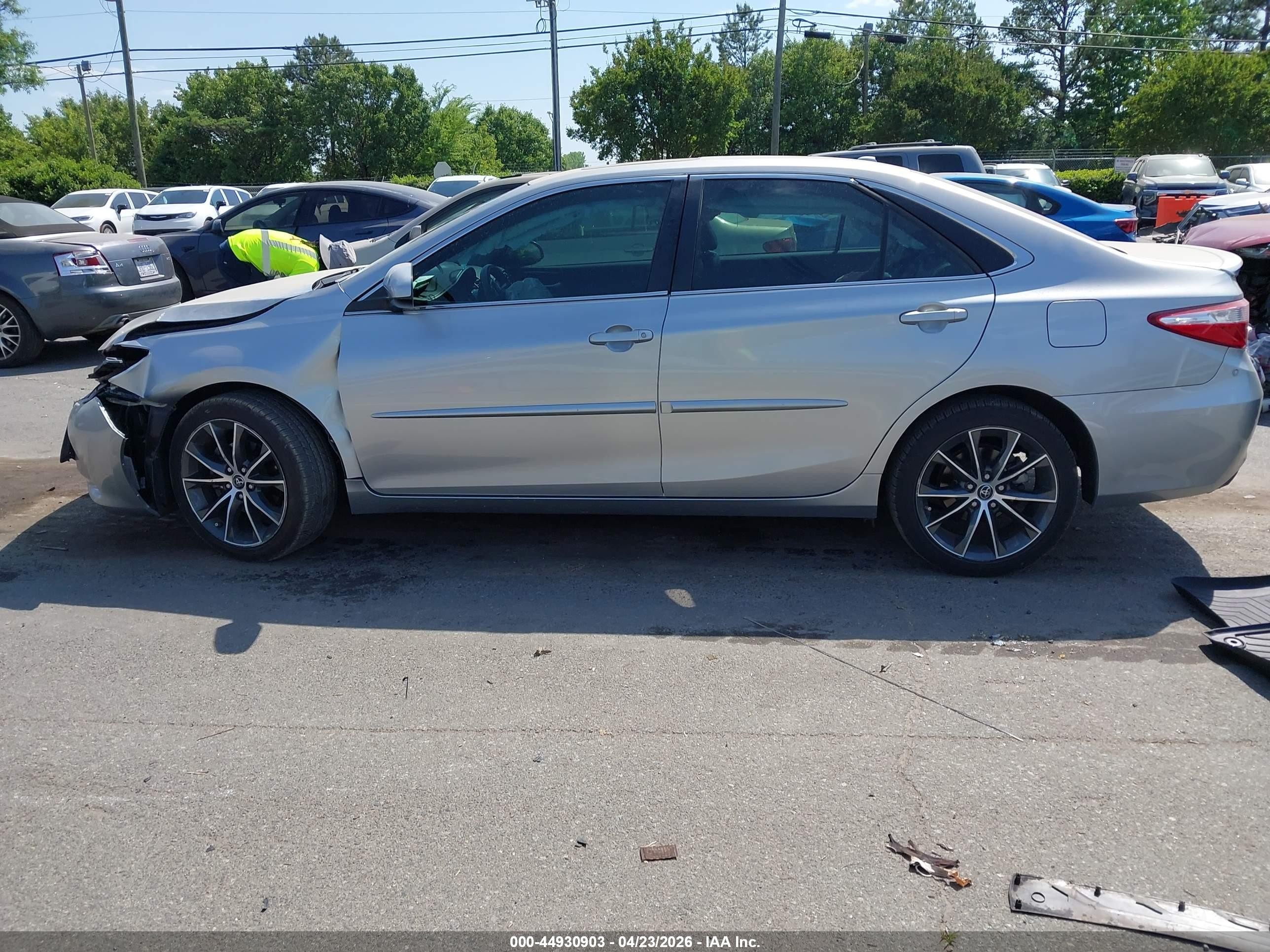 2015 Toyota Camry Xse Silver vin: 4T1BF1FK1FU047976