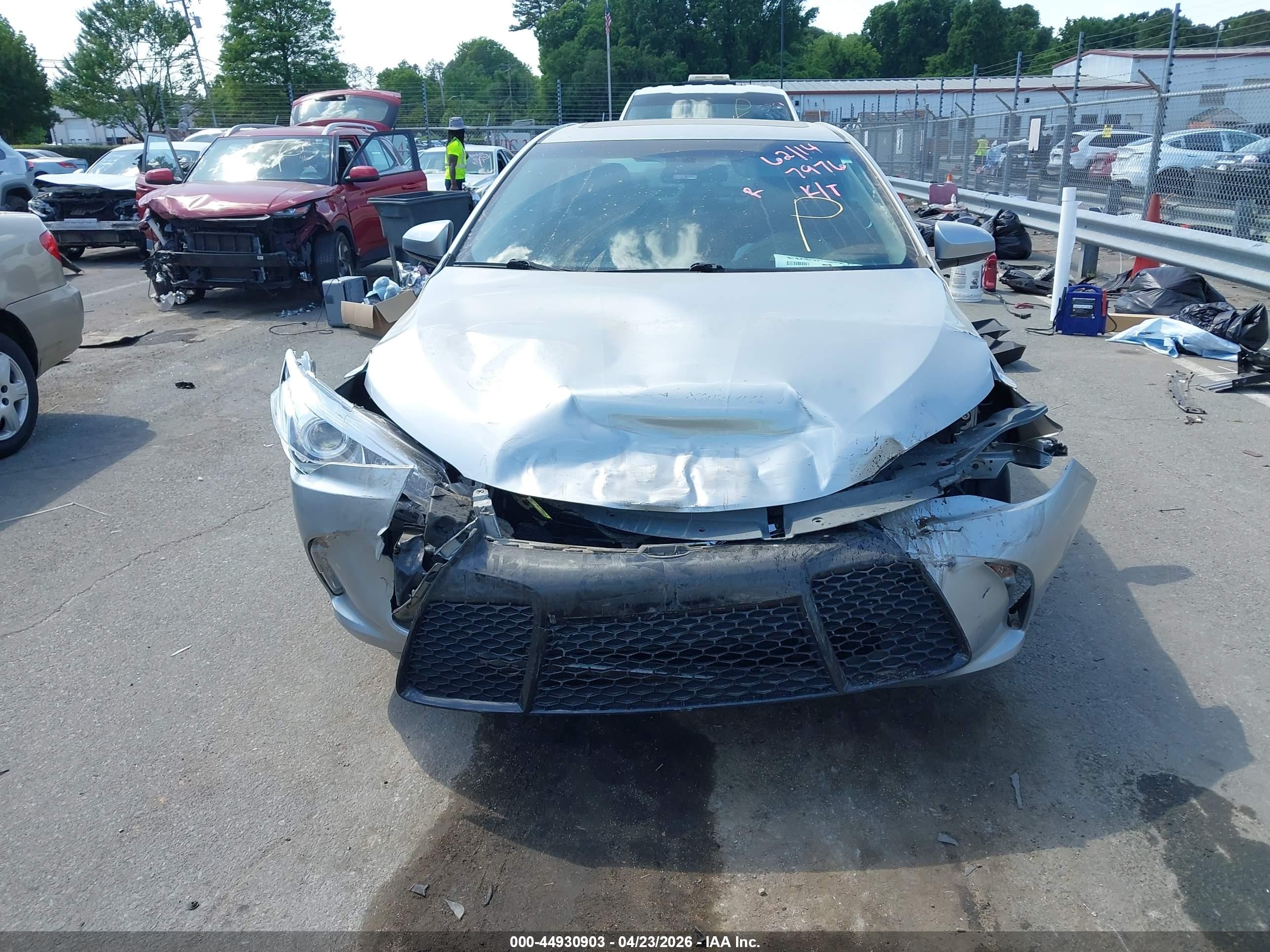 2015 Toyota Camry Xse Silver vin: 4T1BF1FK1FU047976