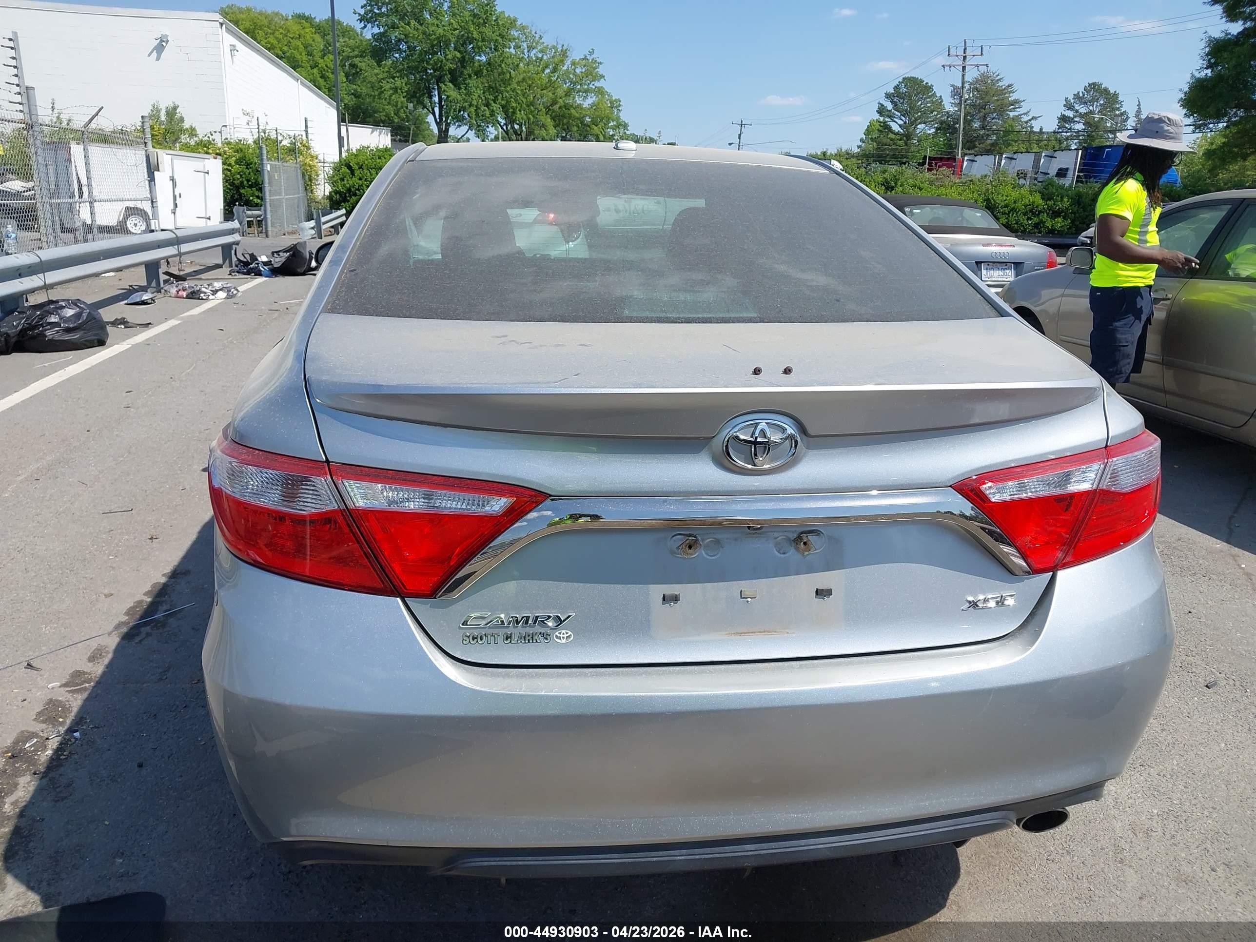 2015 Toyota Camry Xse Silver vin: 4T1BF1FK1FU047976