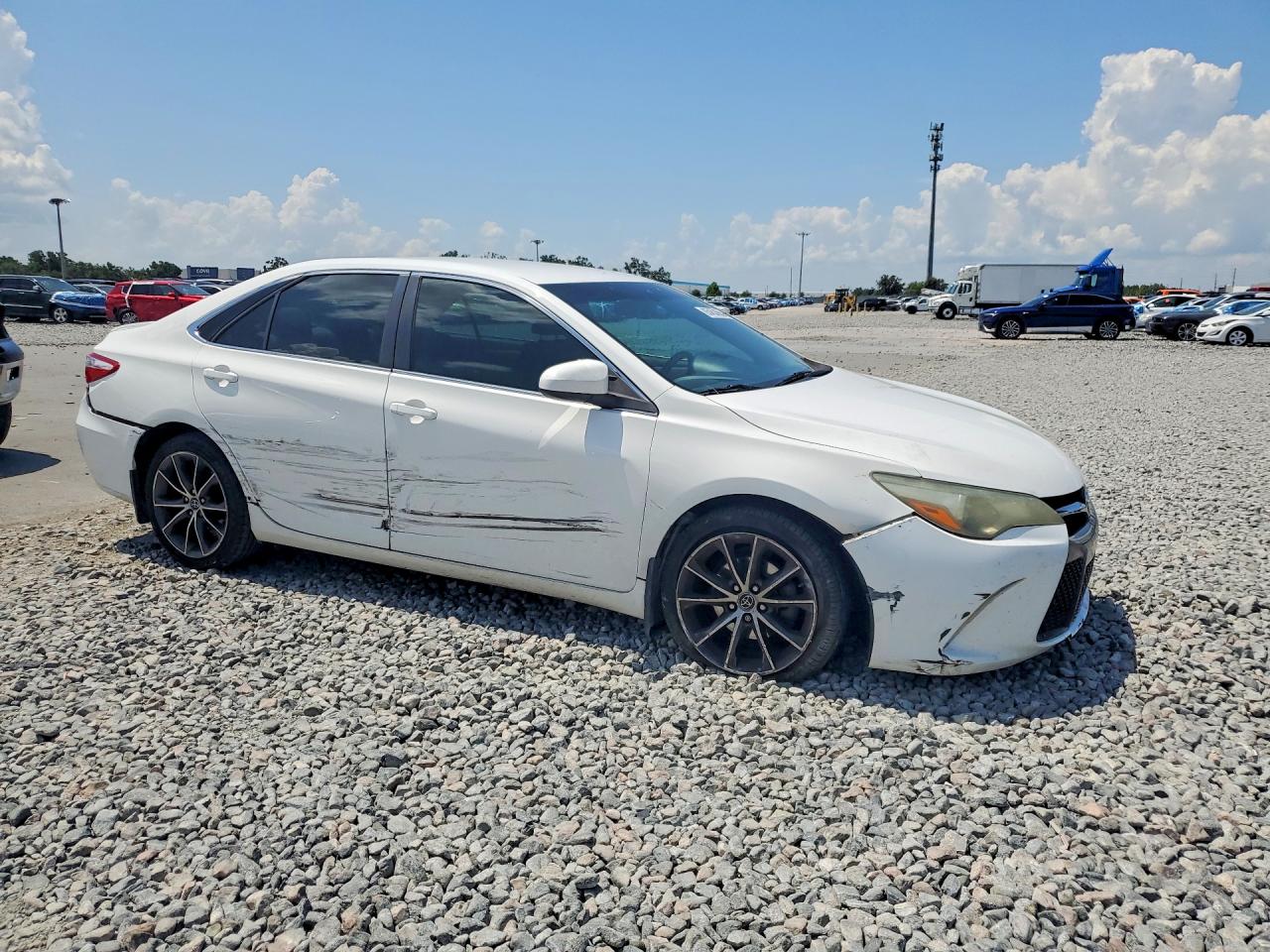 2015 Toyota Camry Xse White vin: 4T1BF1FK1FU048576