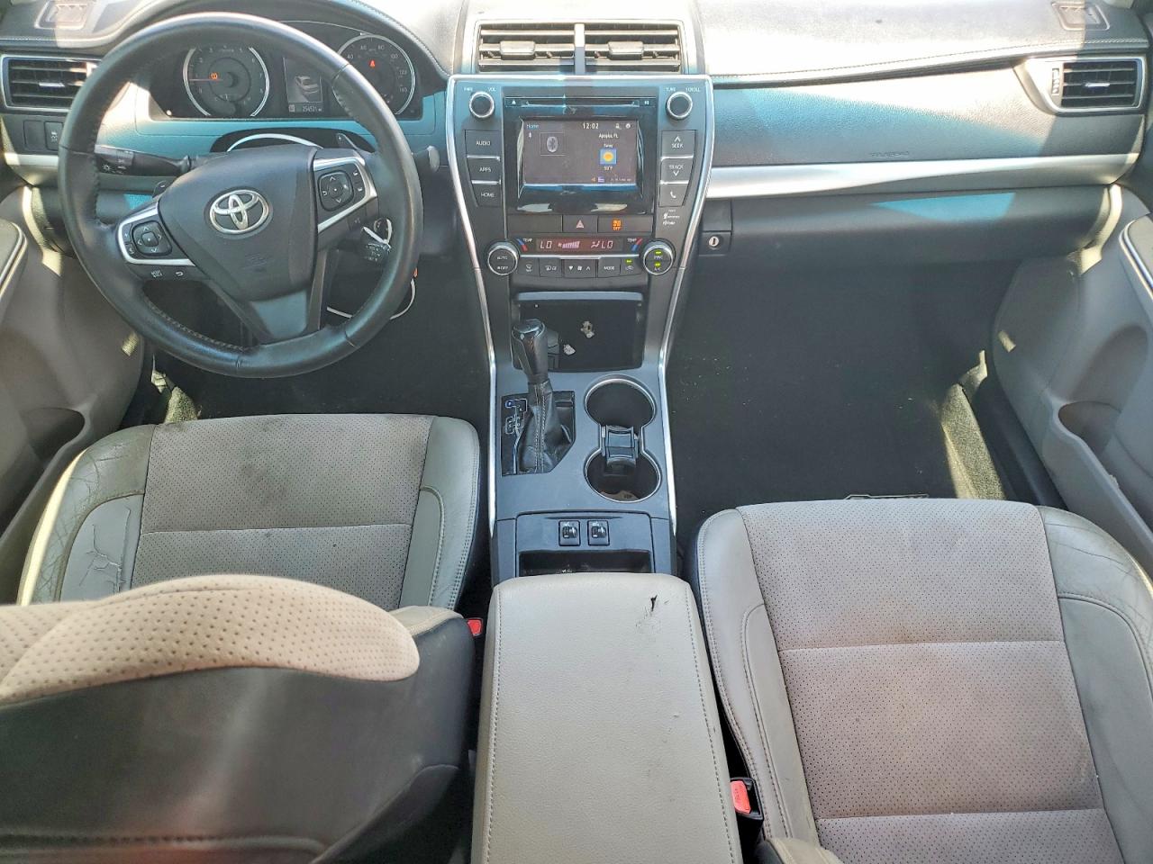 2015 Toyota Camry Xse White vin: 4T1BF1FK1FU048576
