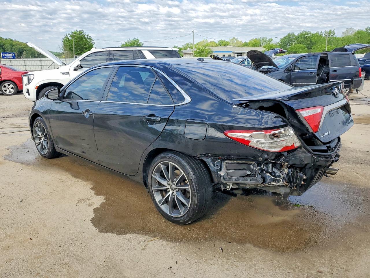 2015 Toyota Camry Xse Black vin: 4T1BF1FK1FU058623