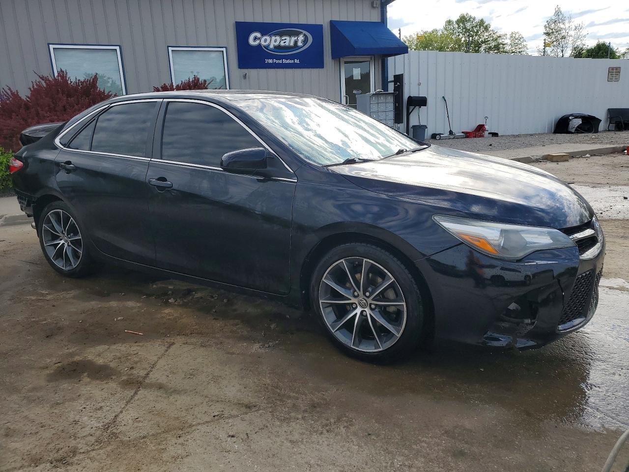 2015 Toyota Camry Xse Black vin: 4T1BF1FK1FU058623