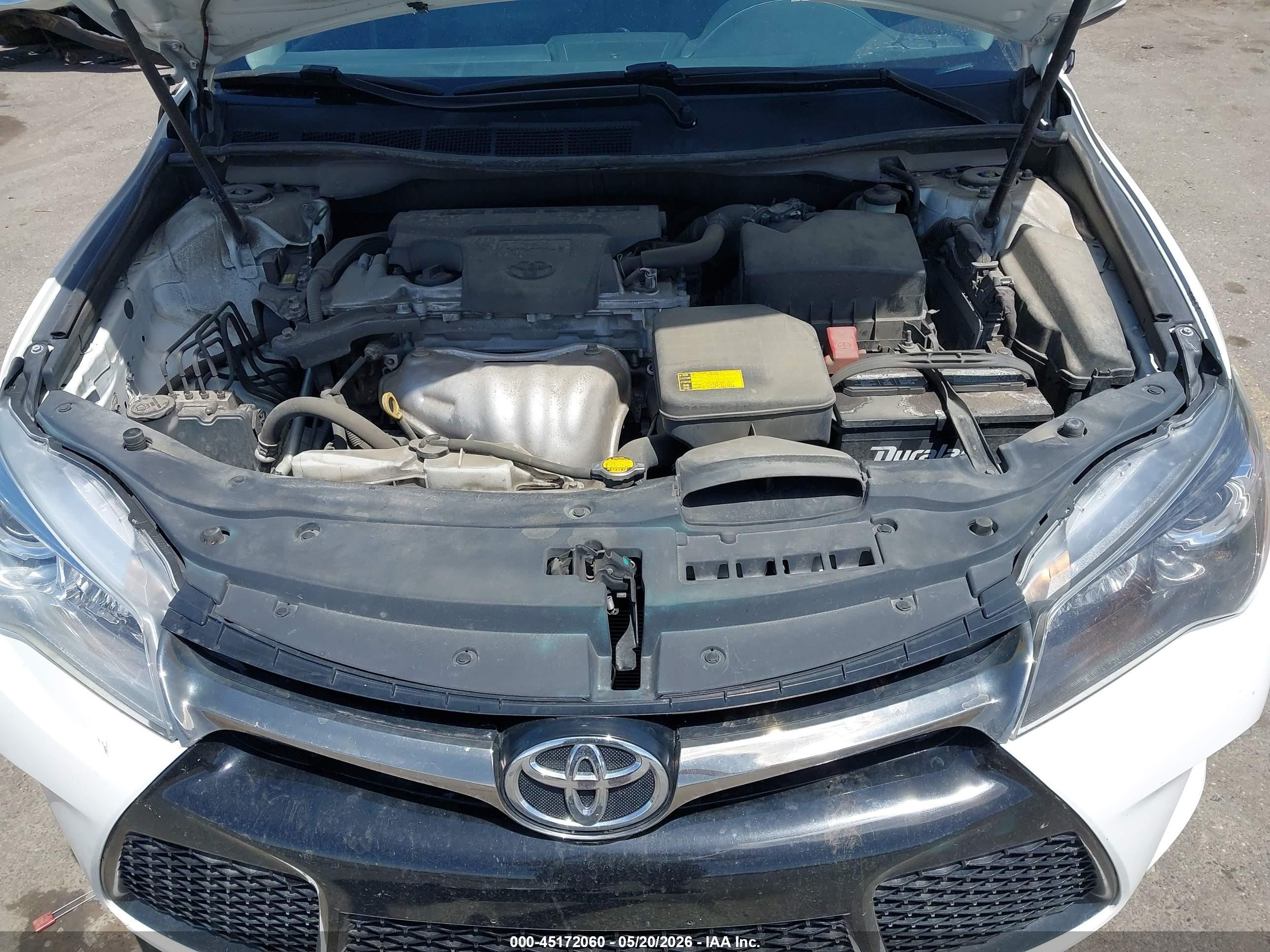 2015 Toyota Camry Se Белый vin: 4T1BF1FK1FU061635