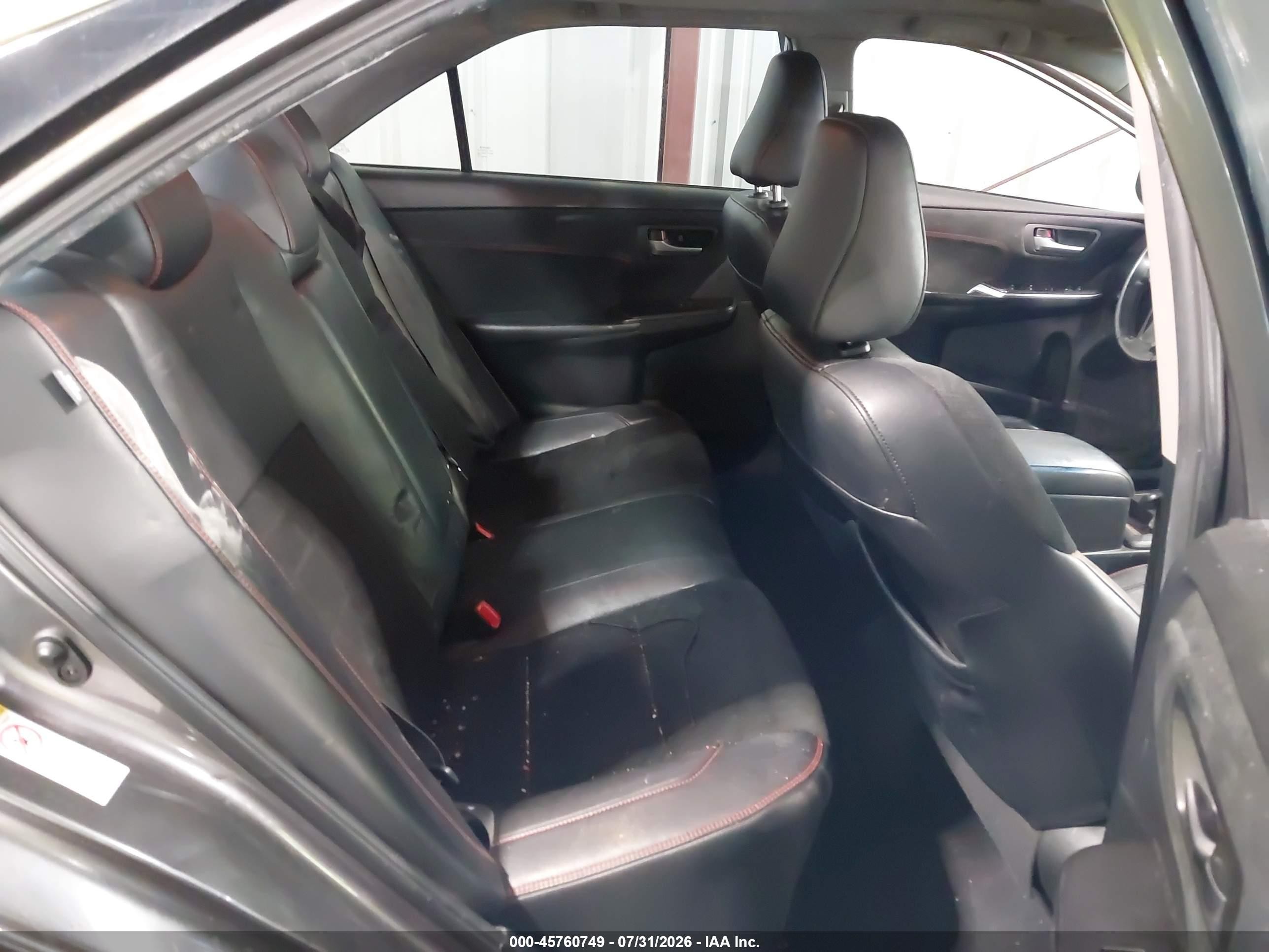 2015 Toyota Camry Xse Серый vin: 4T1BF1FK1FU062199