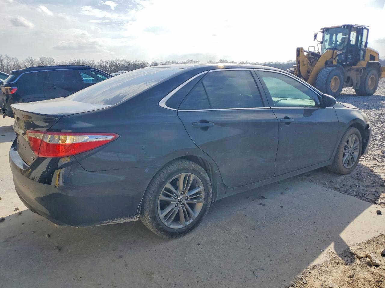 2015 Toyota Camry Se Black vin: 4T1BF1FK1FU069685