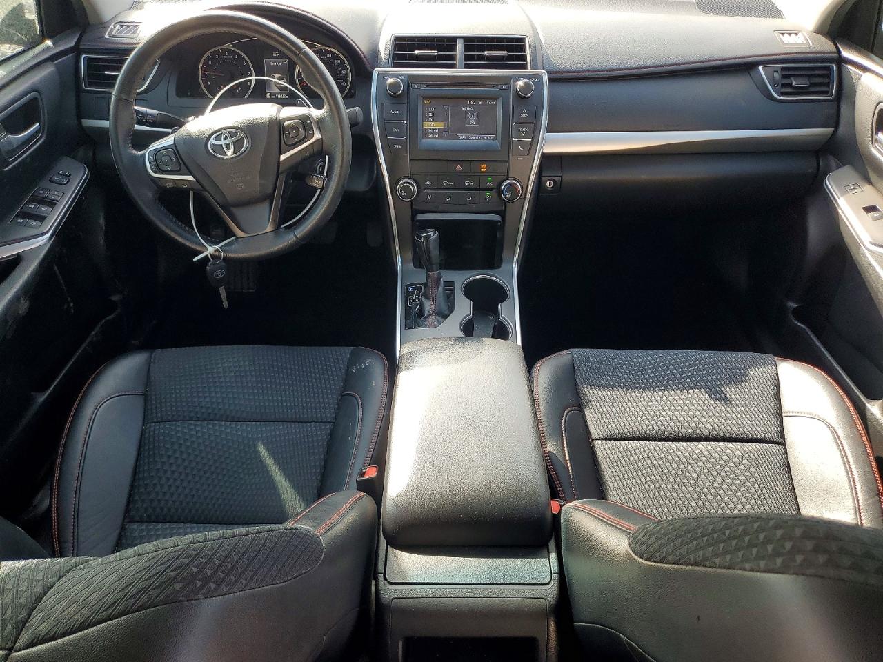 2015 Toyota Camry Se Black vin: 4T1BF1FK1FU069685