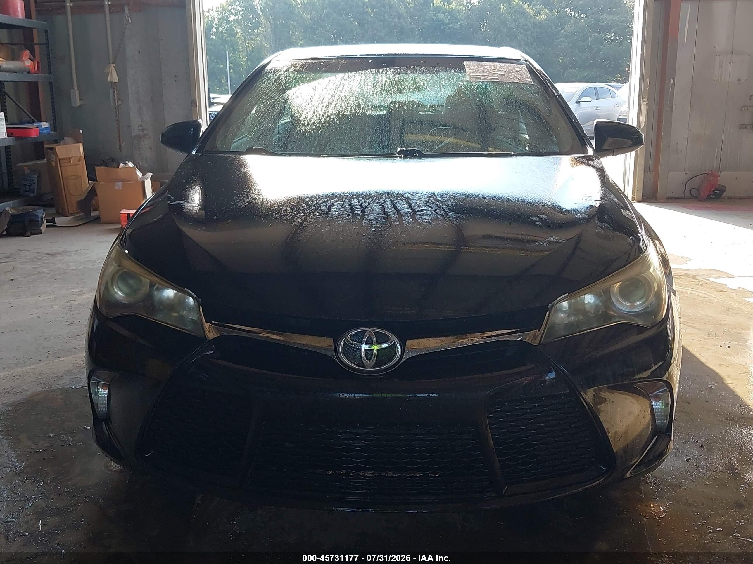2015 Toyota Camry Se Dark Blue vin: 4T1BF1FK1FU070786