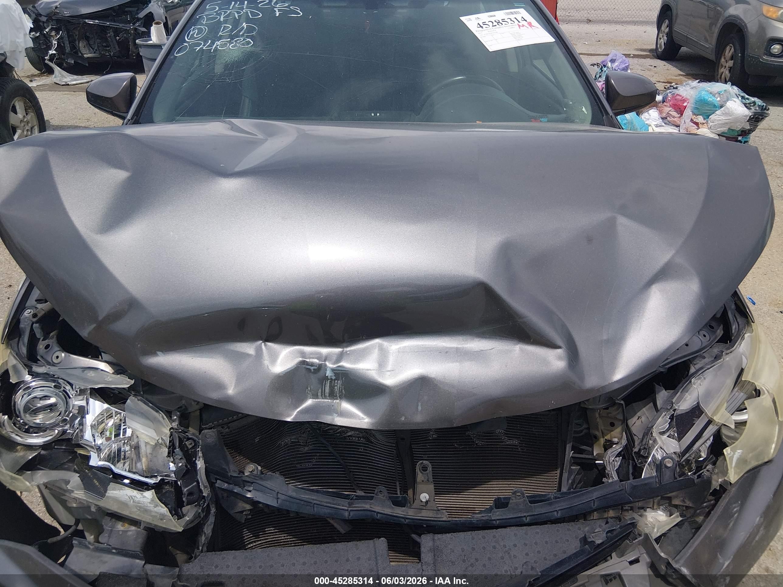 2015 Toyota Camry Se Серый vin: 4T1BF1FK1FU074580