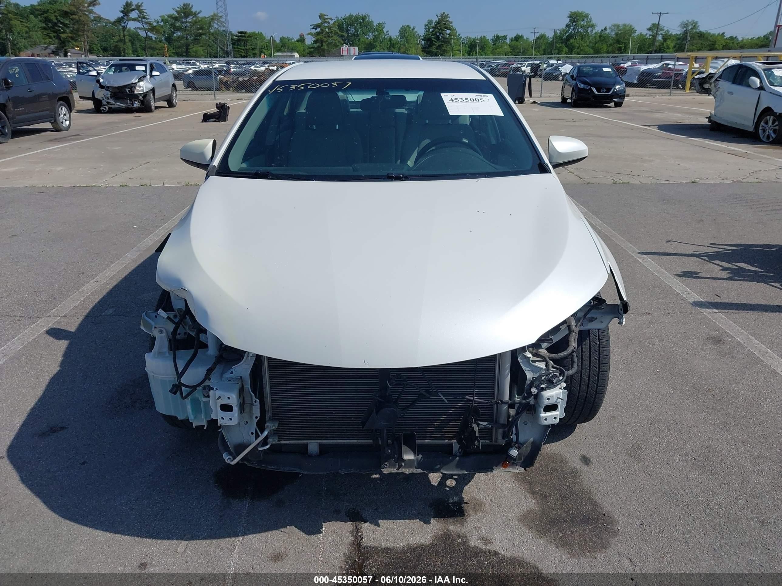 2015 Toyota Camry Se White vin: 4T1BF1FK1FU075650