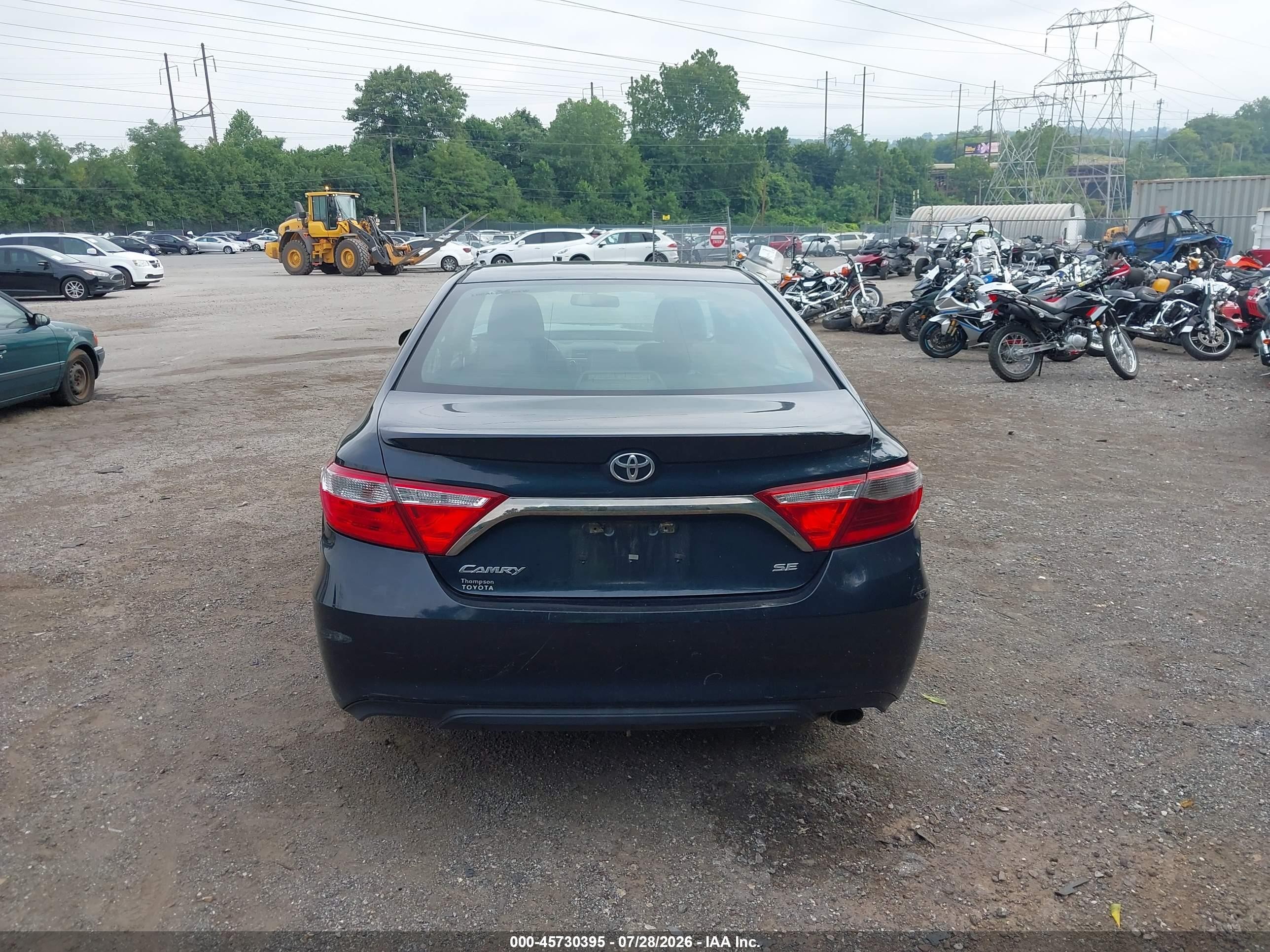 2015 Toyota Camry Se Navy vin: 4T1BF1FK1FU084915