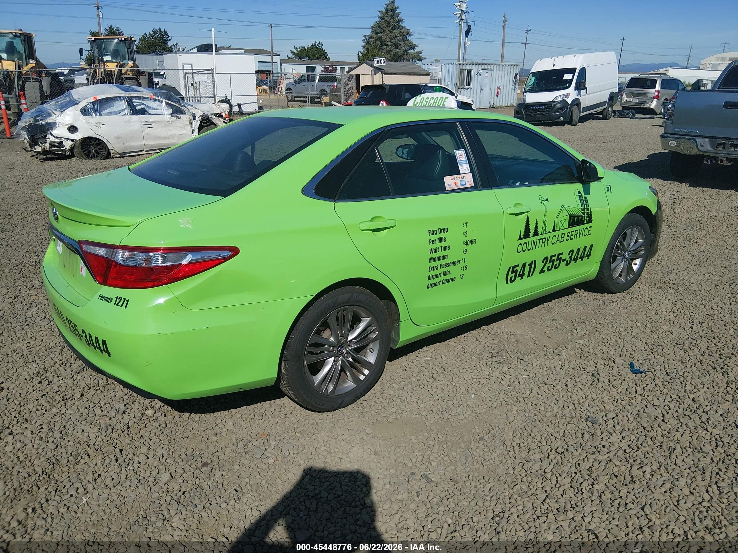 2015 Toyota Camry Se Зеленый vin: 4T1BF1FK1FU090424