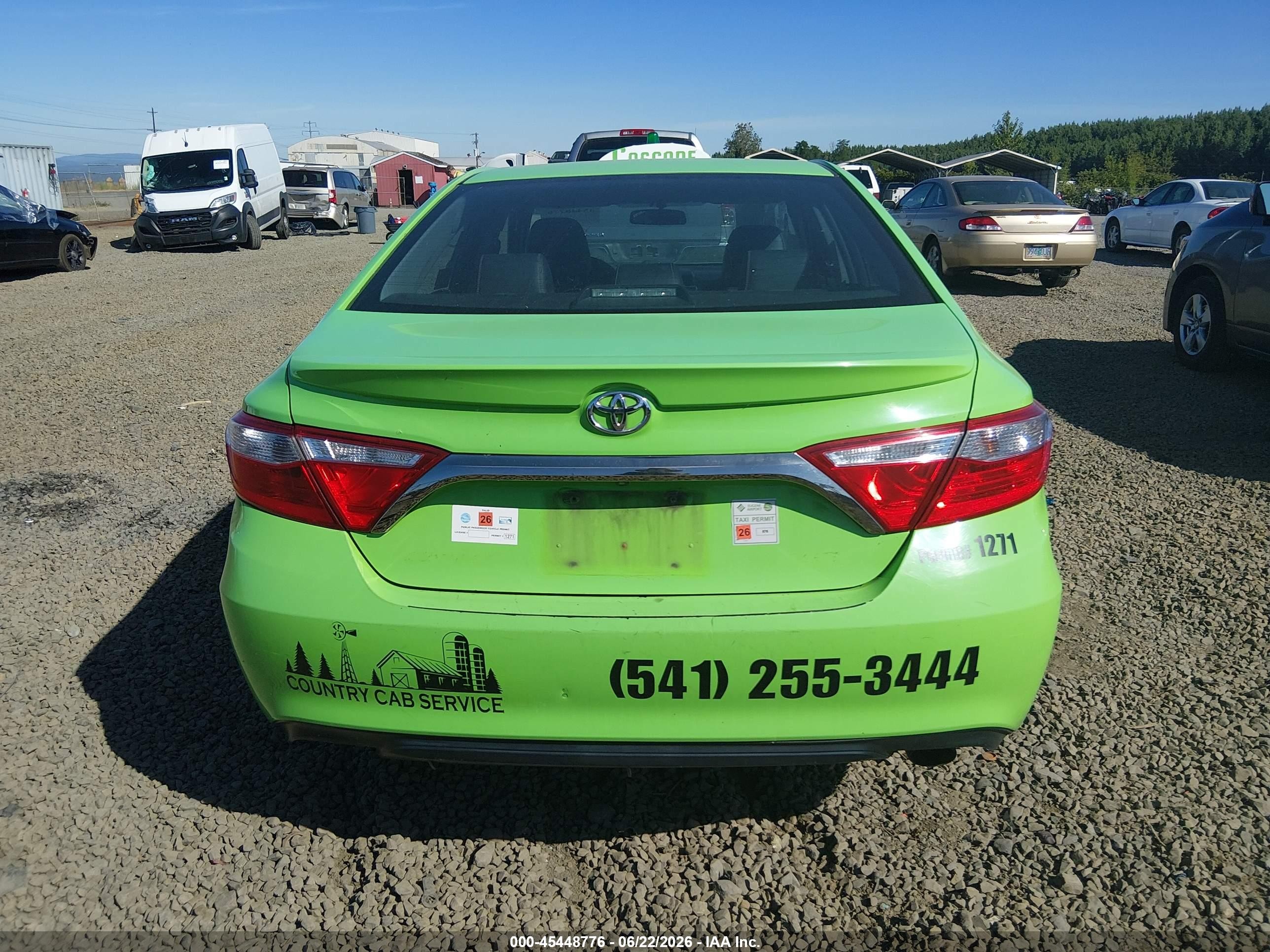 2015 Toyota Camry Se Зеленый vin: 4T1BF1FK1FU090424