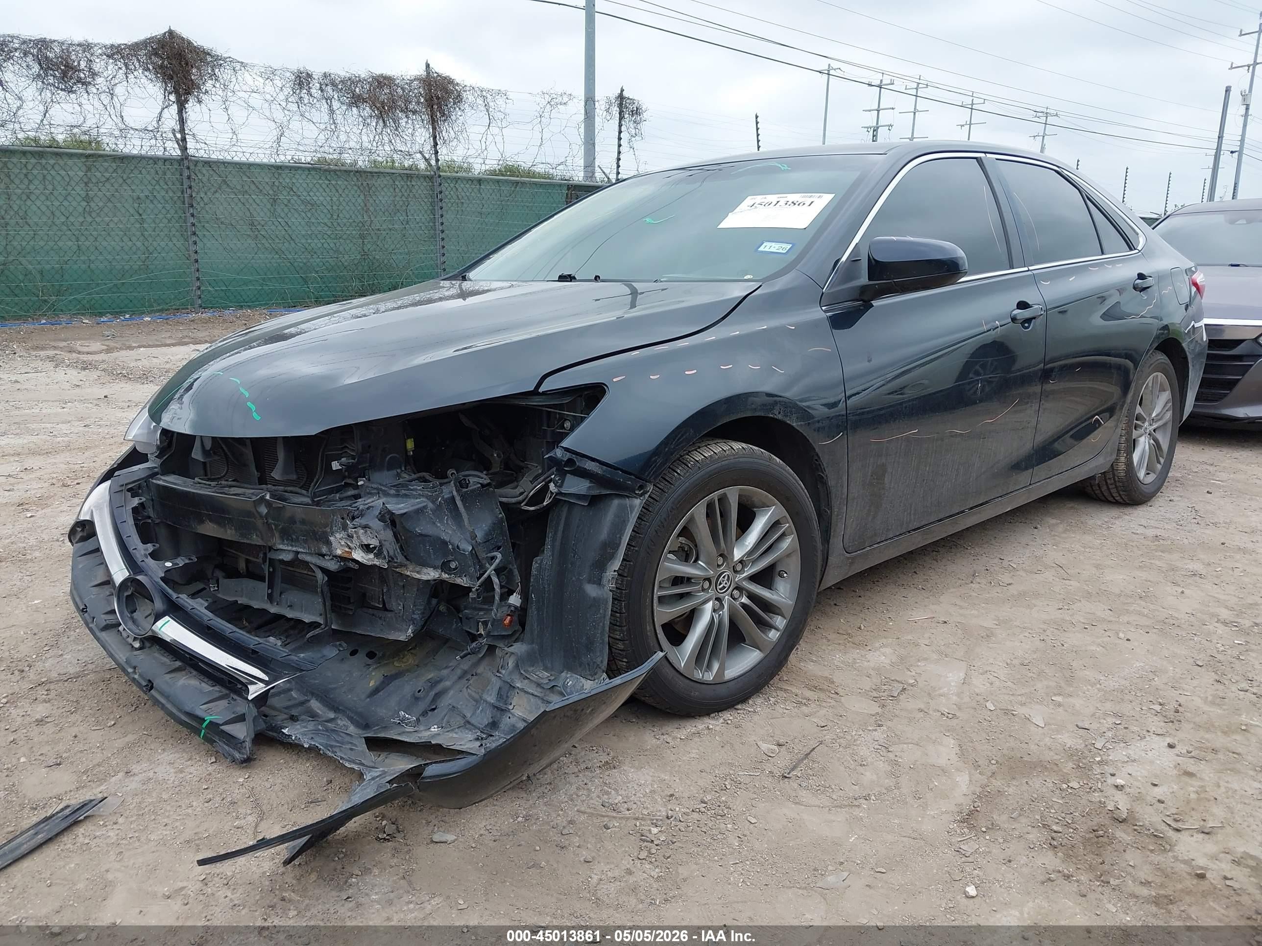 2015 Toyota Camry Se Черный vin: 4T1BF1FK1FU096708