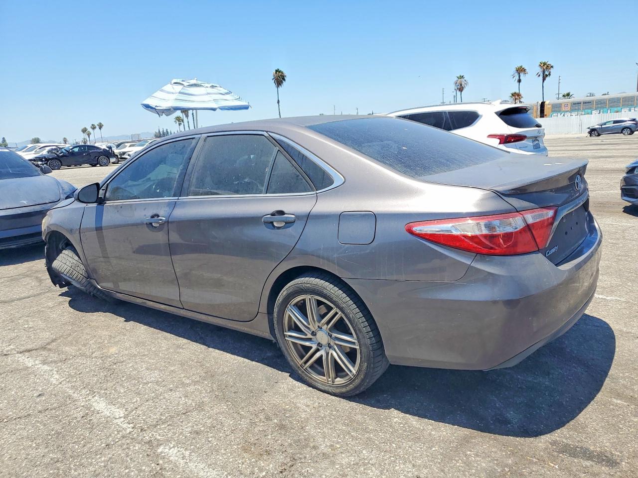 2015 Toyota Camry Se Серый vin: 4T1BF1FK1FU105214