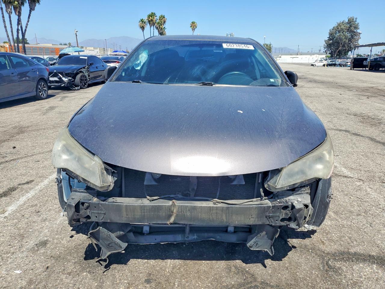 2015 Toyota Camry Se Серый vin: 4T1BF1FK1FU105214