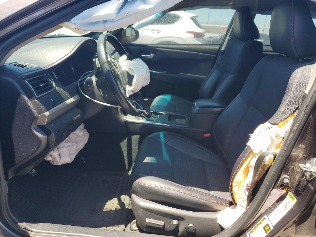 2015 Toyota Camry Se Серый vin: 4T1BF1FK1FU105214