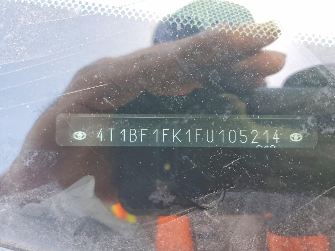 2015 Toyota Camry Se Серый vin: 4T1BF1FK1FU105214