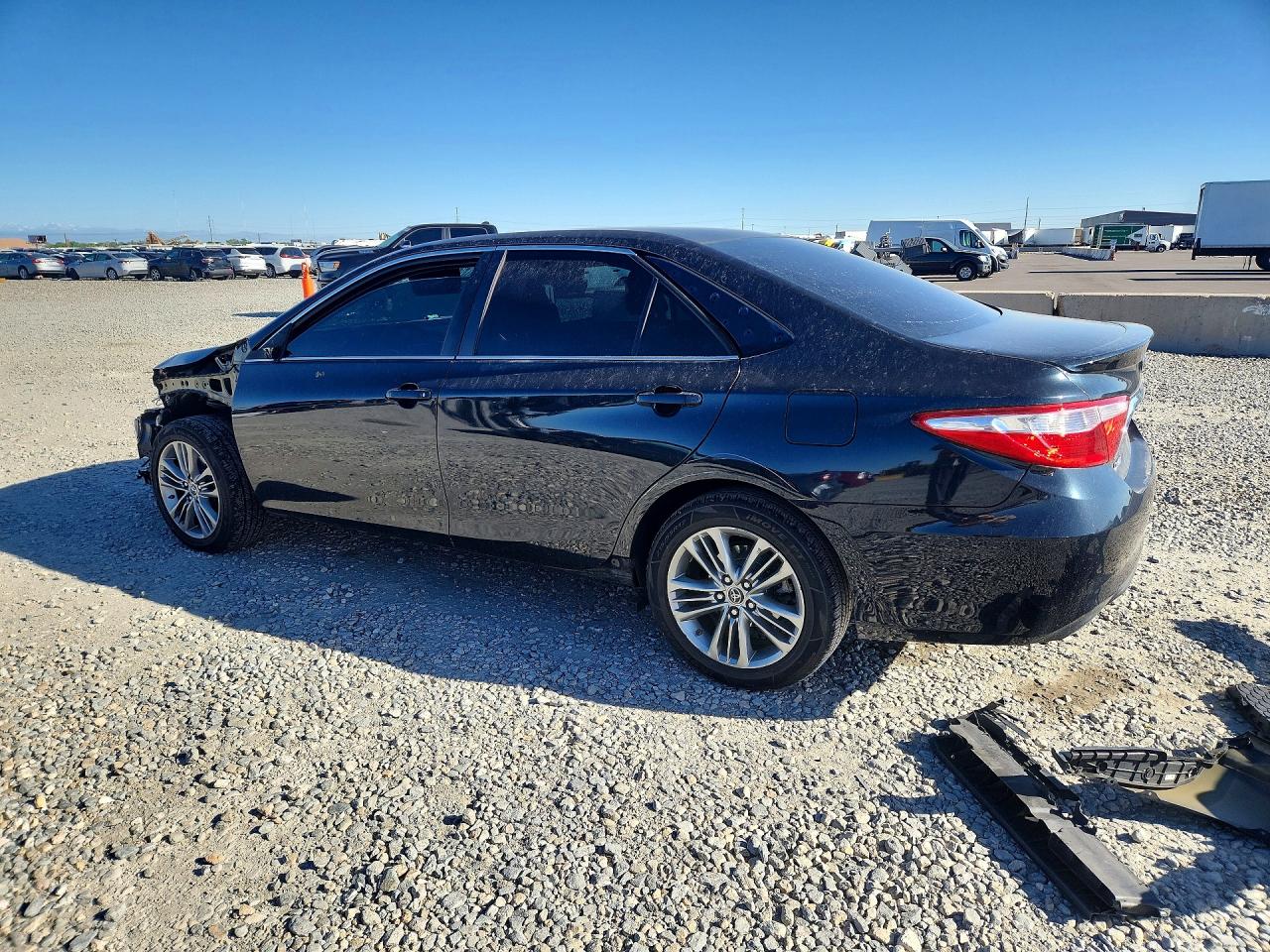 2015 Toyota Camry Se Gray vin: 4T1BF1FK1FU105441