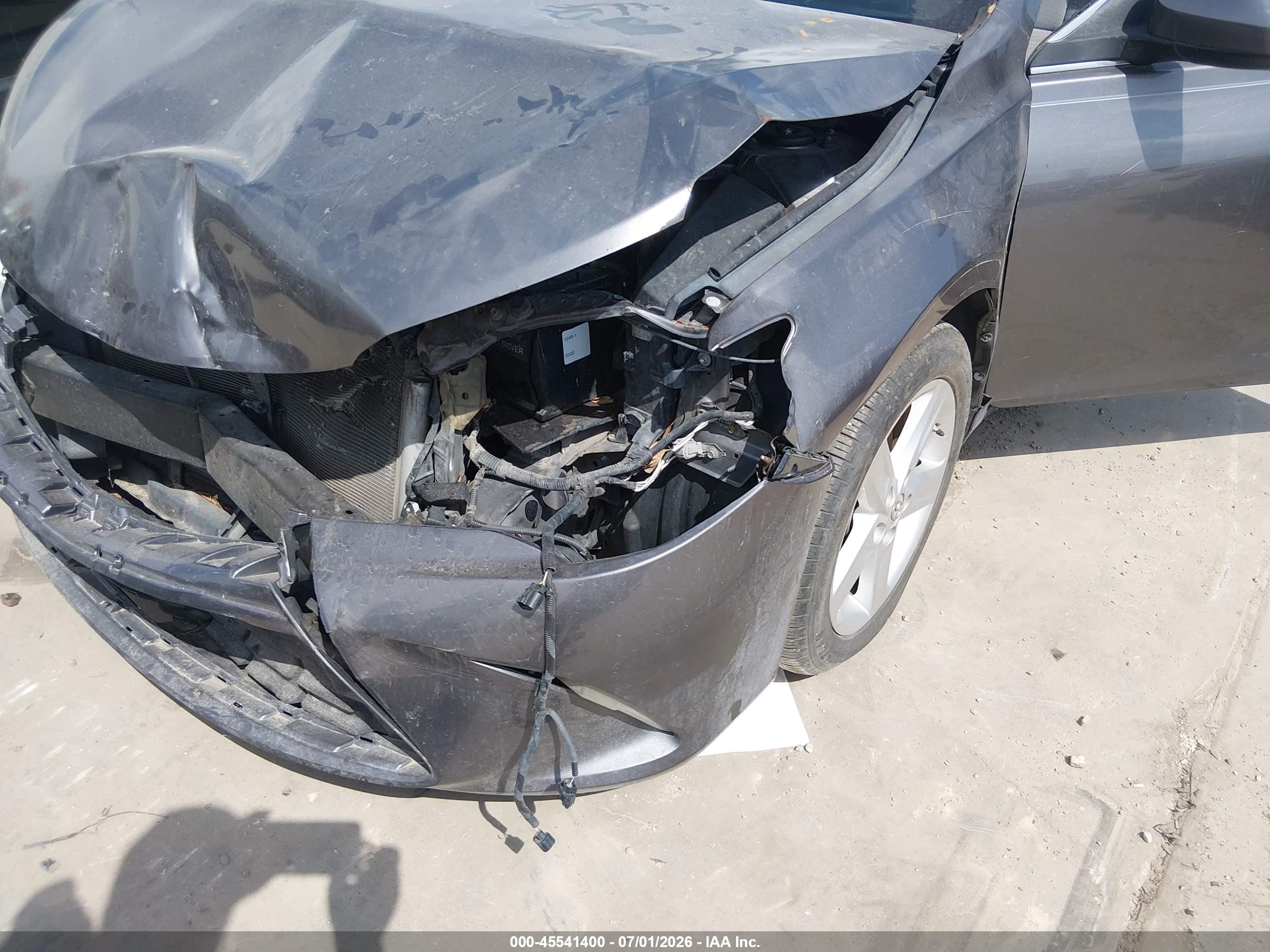 2015 Toyota Camry Se Gray vin: 4T1BF1FK1FU107514