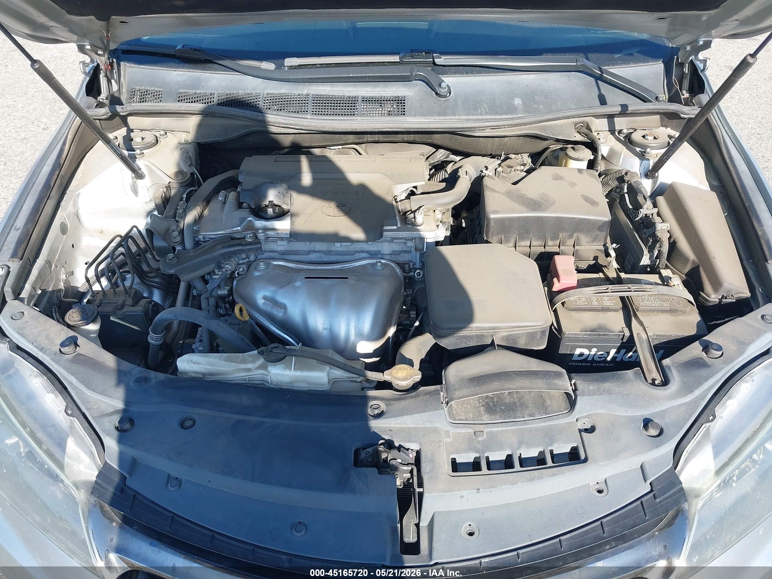 2015 Toyota Camry Se Silver vin: 4T1BF1FK1FU477751
