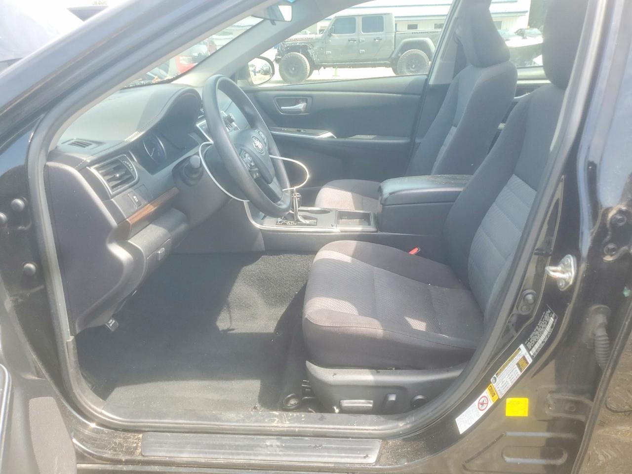 2015 Toyota Camry Le Black vin: 4T1BF1FK1FU484795