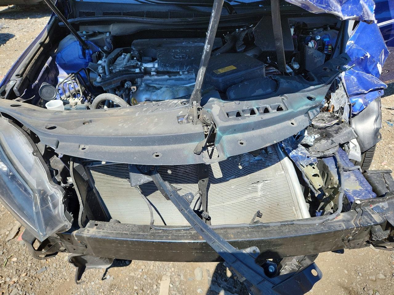 2015 Toyota Camry Se Blue vin: 4T1BF1FK1FU887434