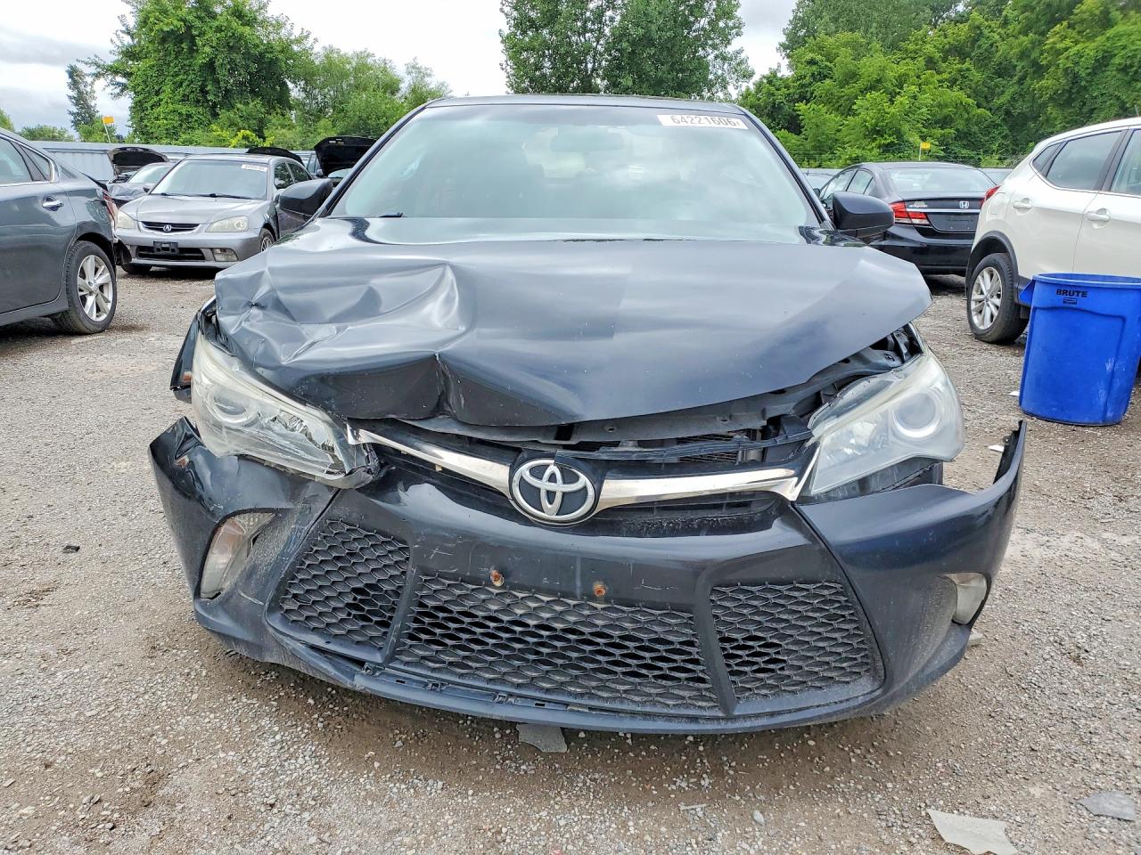 2015 Toyota Camry Le Черный vin: 4T1BF1FK1FU890477