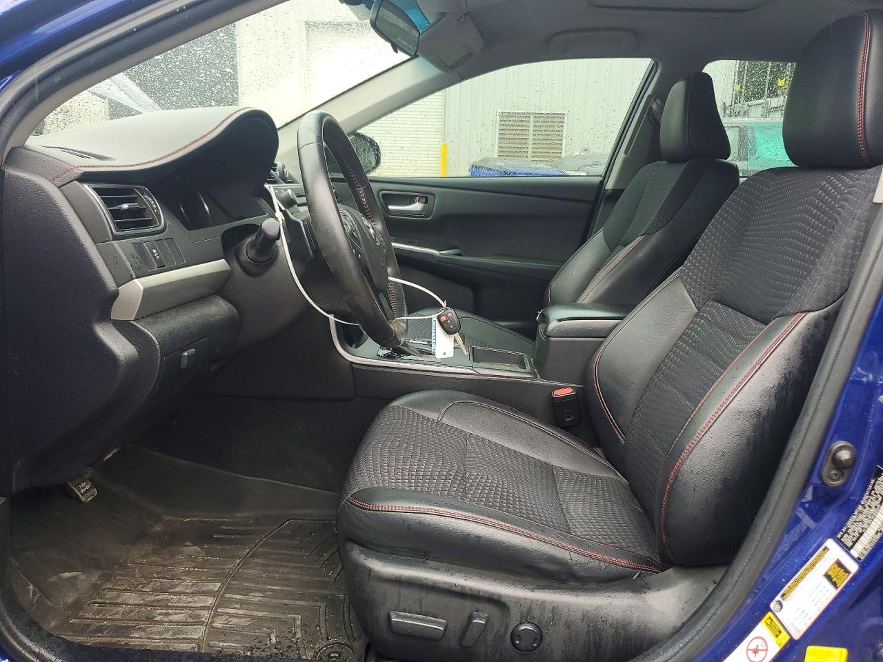 2015 Toyota Camry Se Синий vin: 4T1BF1FK1FU898370