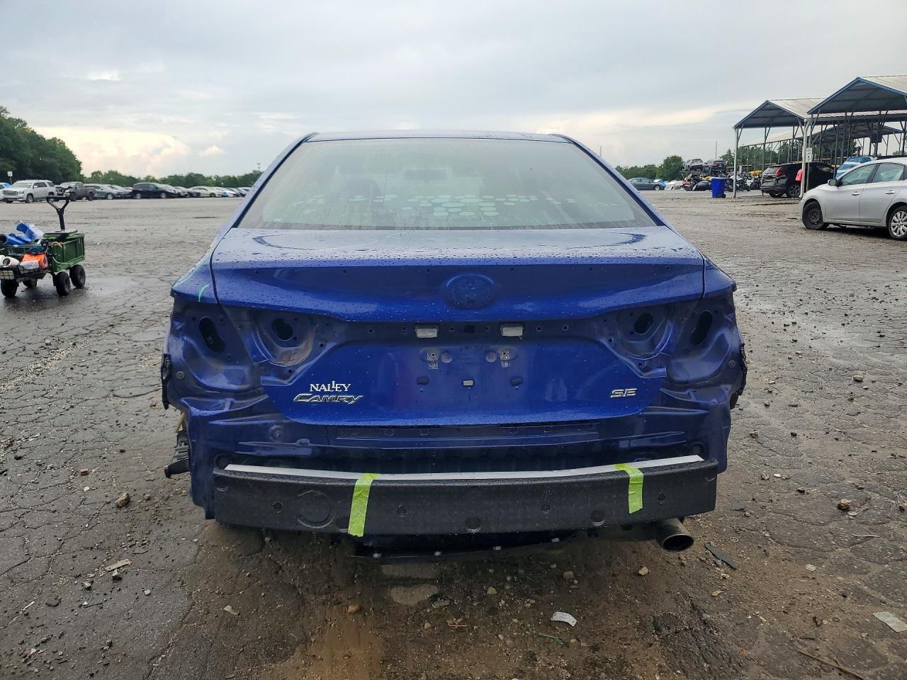 2015 Toyota Camry Se Синий vin: 4T1BF1FK1FU898370