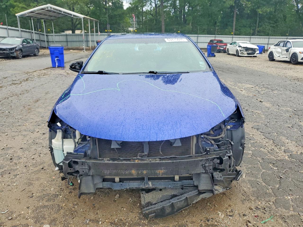 2015 Toyota Camry Se Синий vin: 4T1BF1FK1FU898370