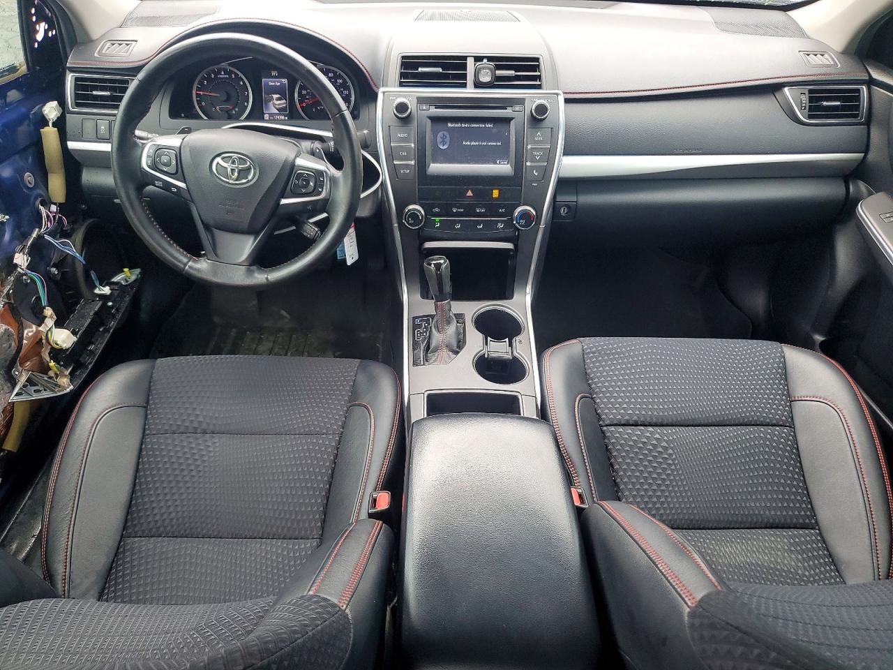 2015 Toyota Camry Se Синий vin: 4T1BF1FK1FU898370