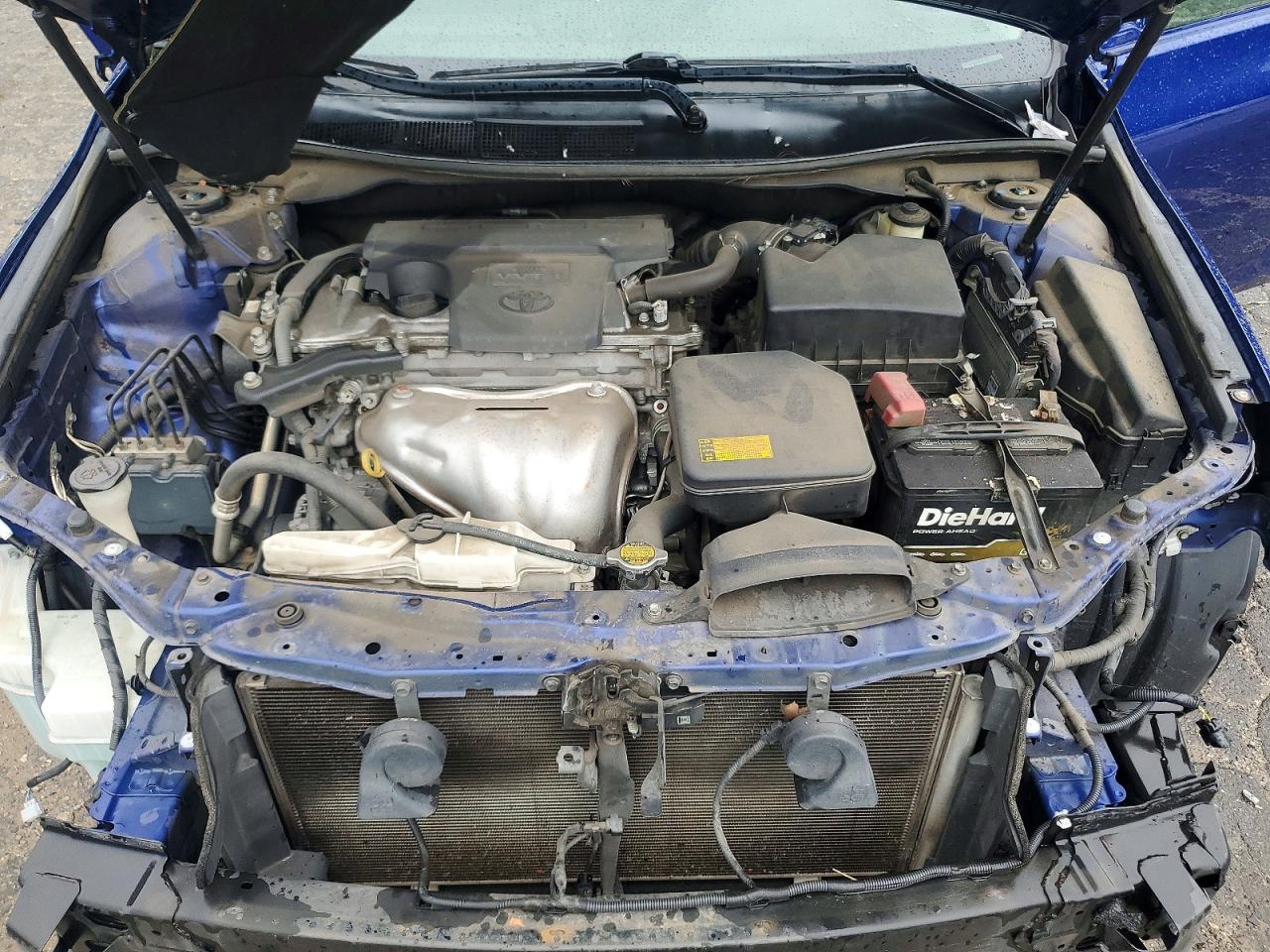 2015 Toyota Camry Se Синий vin: 4T1BF1FK1FU898370