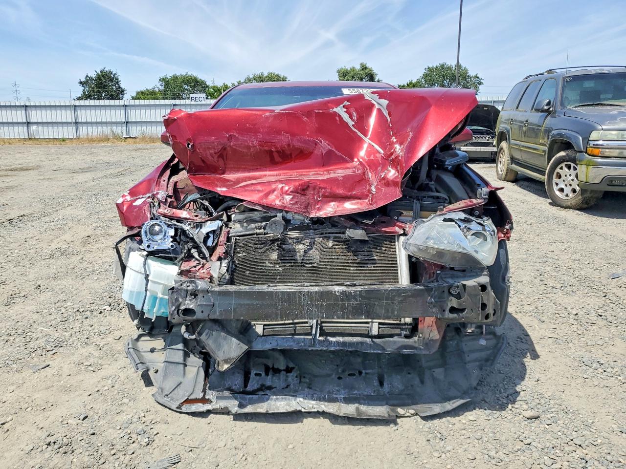 2015 Toyota Camry Le Burgundy vin: 4T1BF1FK1FU908606