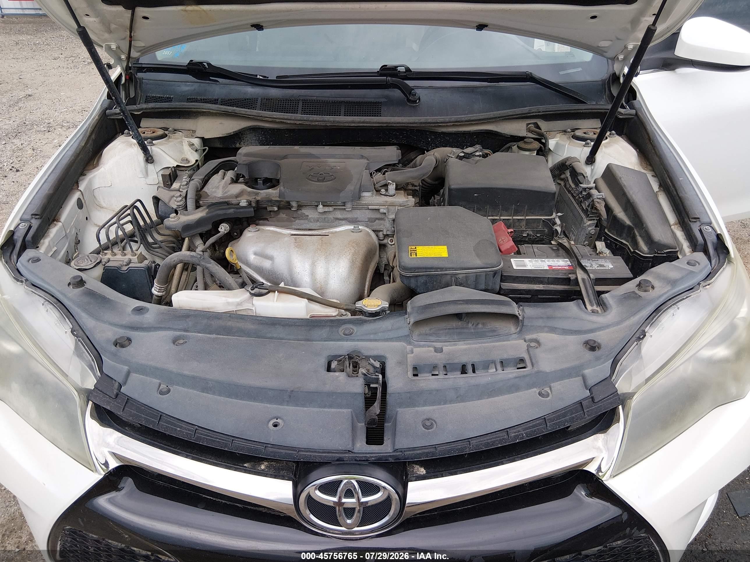 2015 Toyota Camry Xse White vin: 4T1BF1FK1FU916978