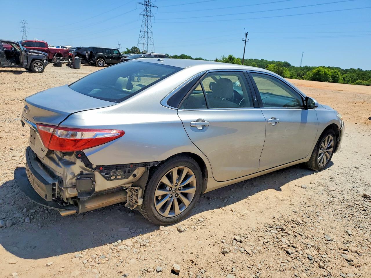 2015 Toyota Camry Xle Silver vin: 4T1BF1FK1FU917757